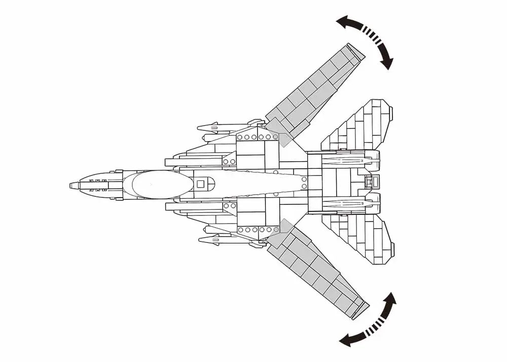 Sluban F-14 Jet Fighter