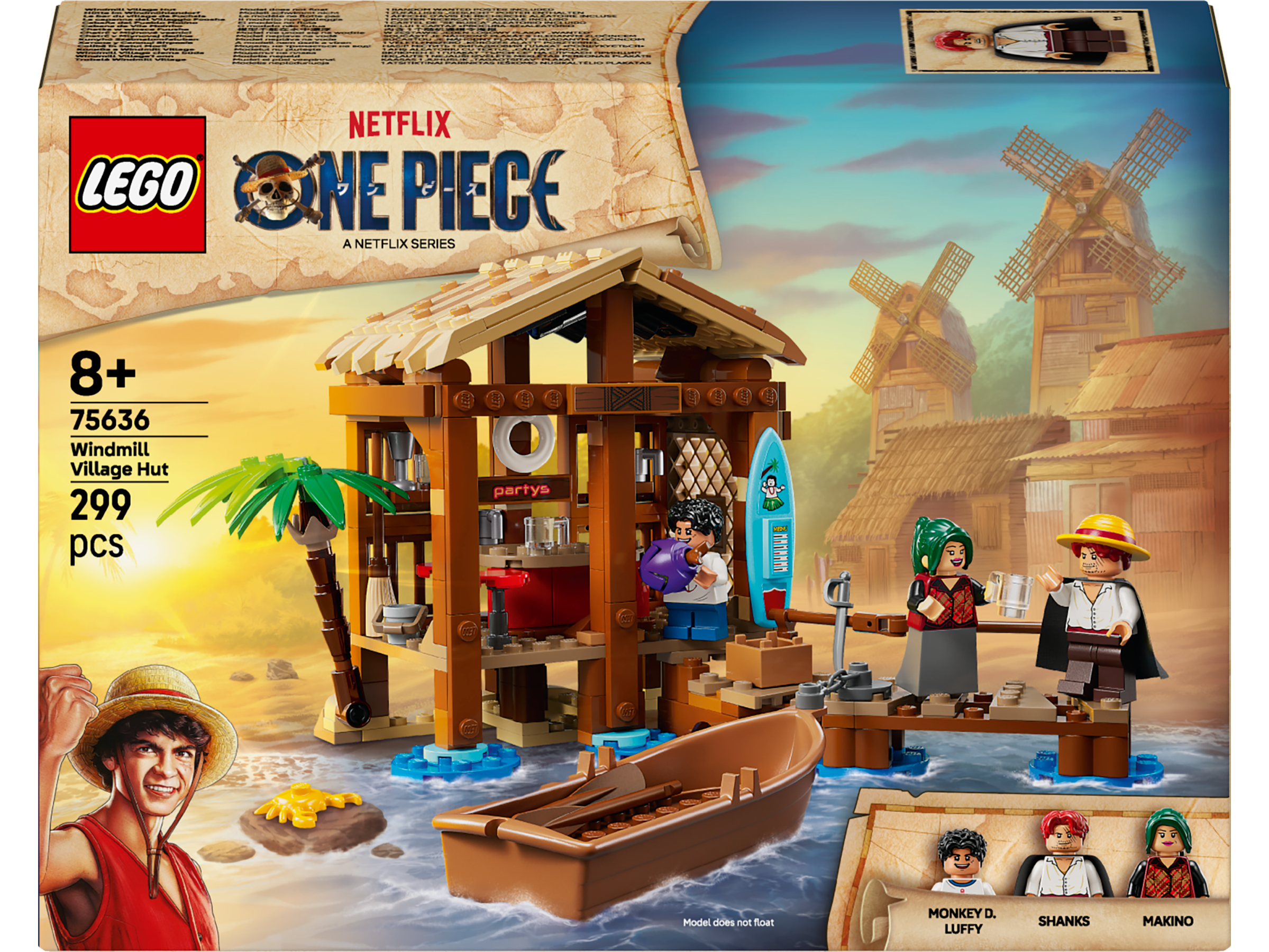LEGO One Piece 75636 Windmill Village Hut