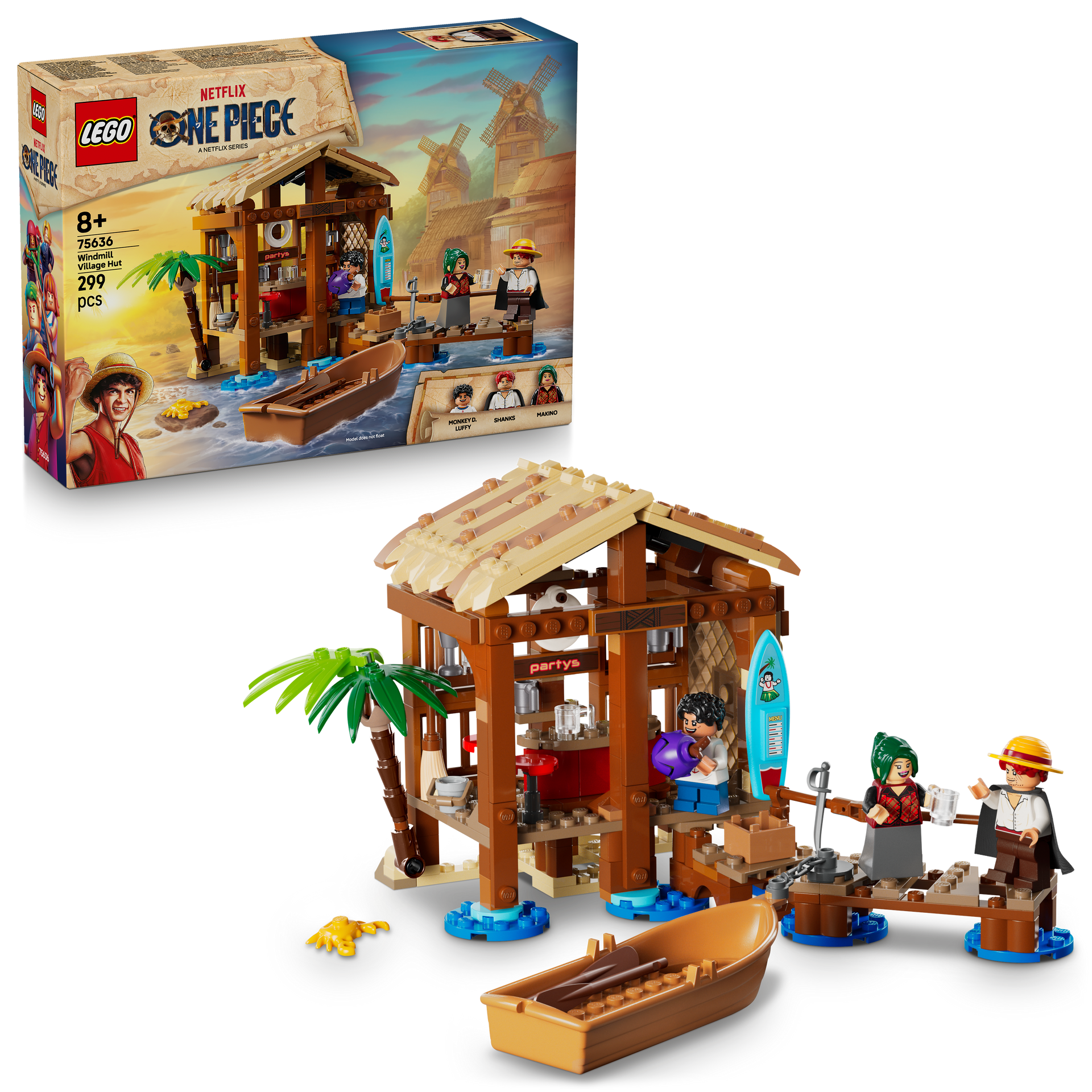 LEGO One Piece 75636 Windmill Village Hut