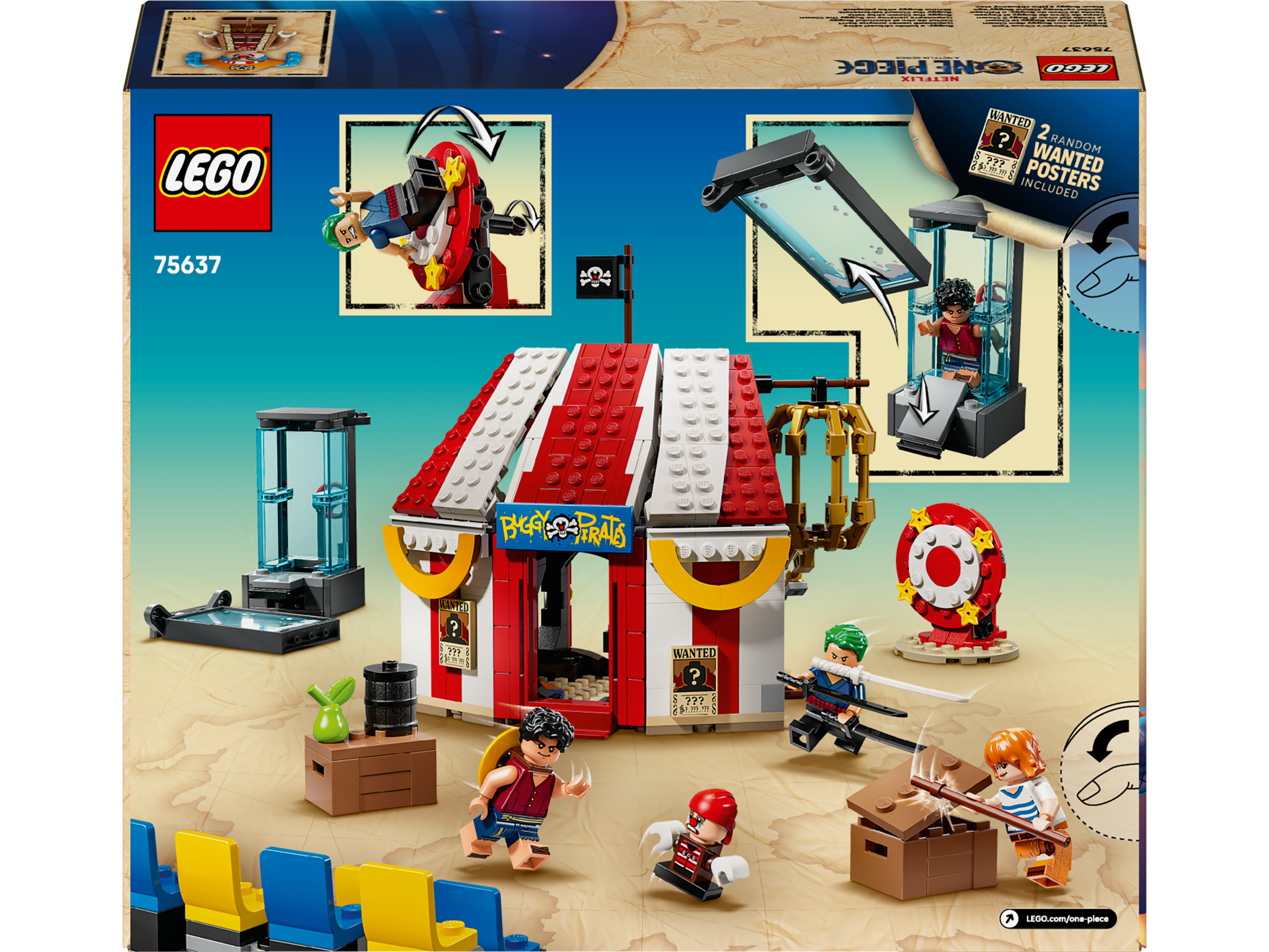 LEGO One Piece 75637 Buggy The Clowns Circus