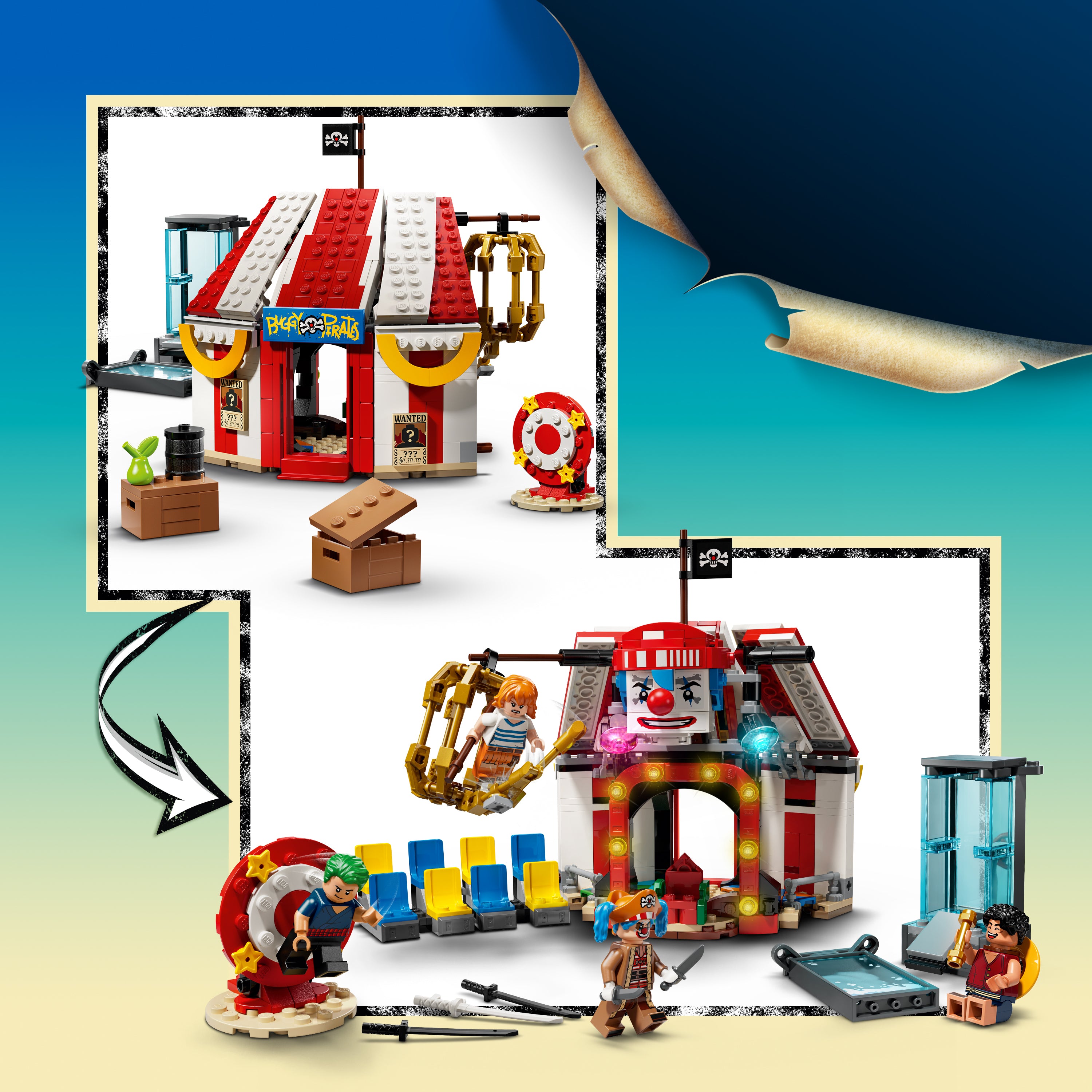 LEGO One Piece 75637 Buggy The Clowns Circus