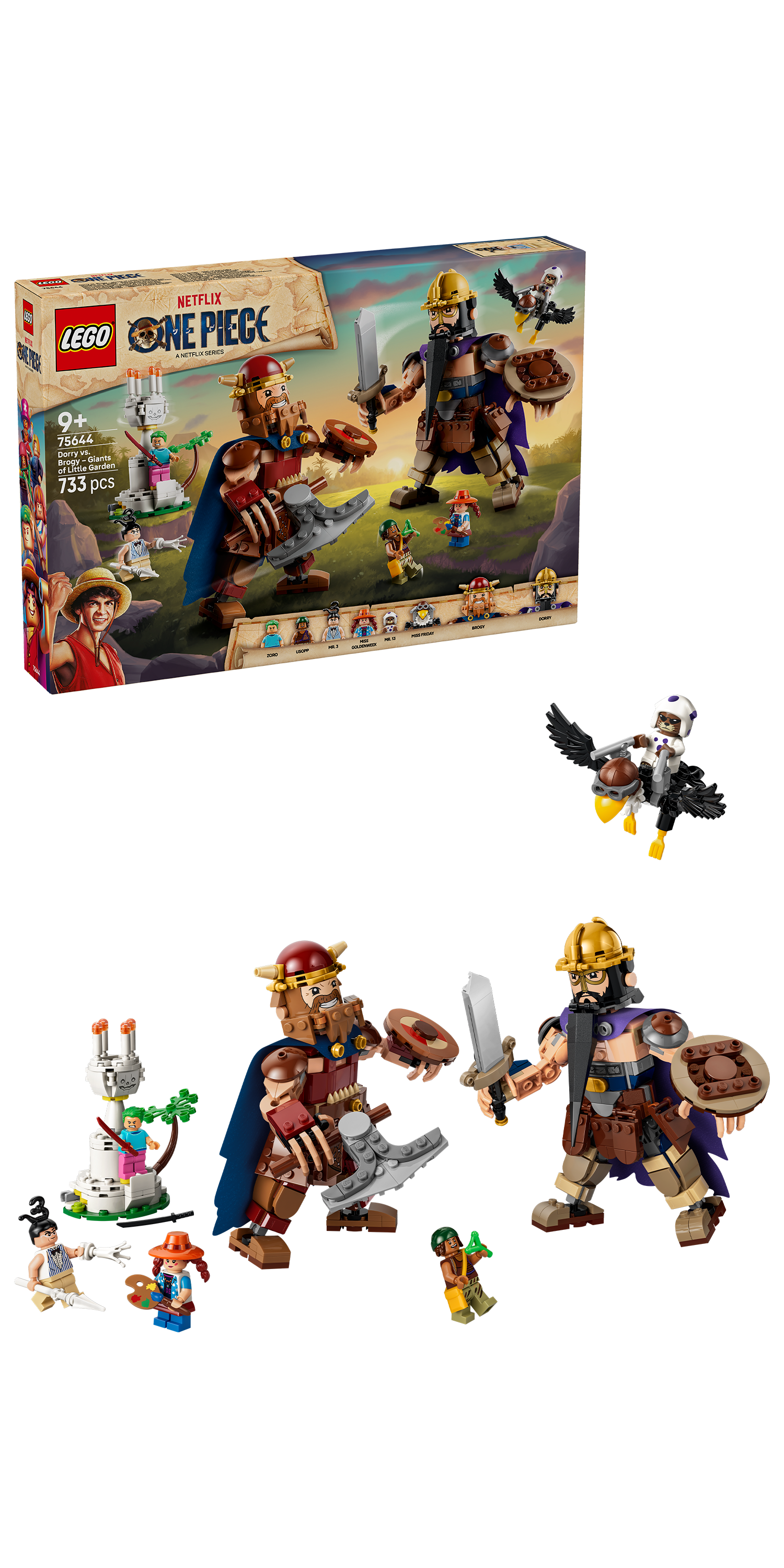 Lego 75644 Dorry vs. Brogy Giants of Little Garden