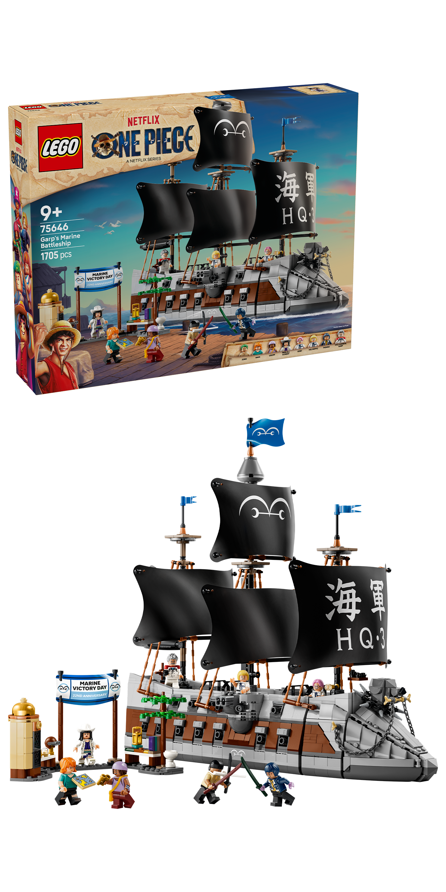 Lego 75646 Garps Marine Battleship
