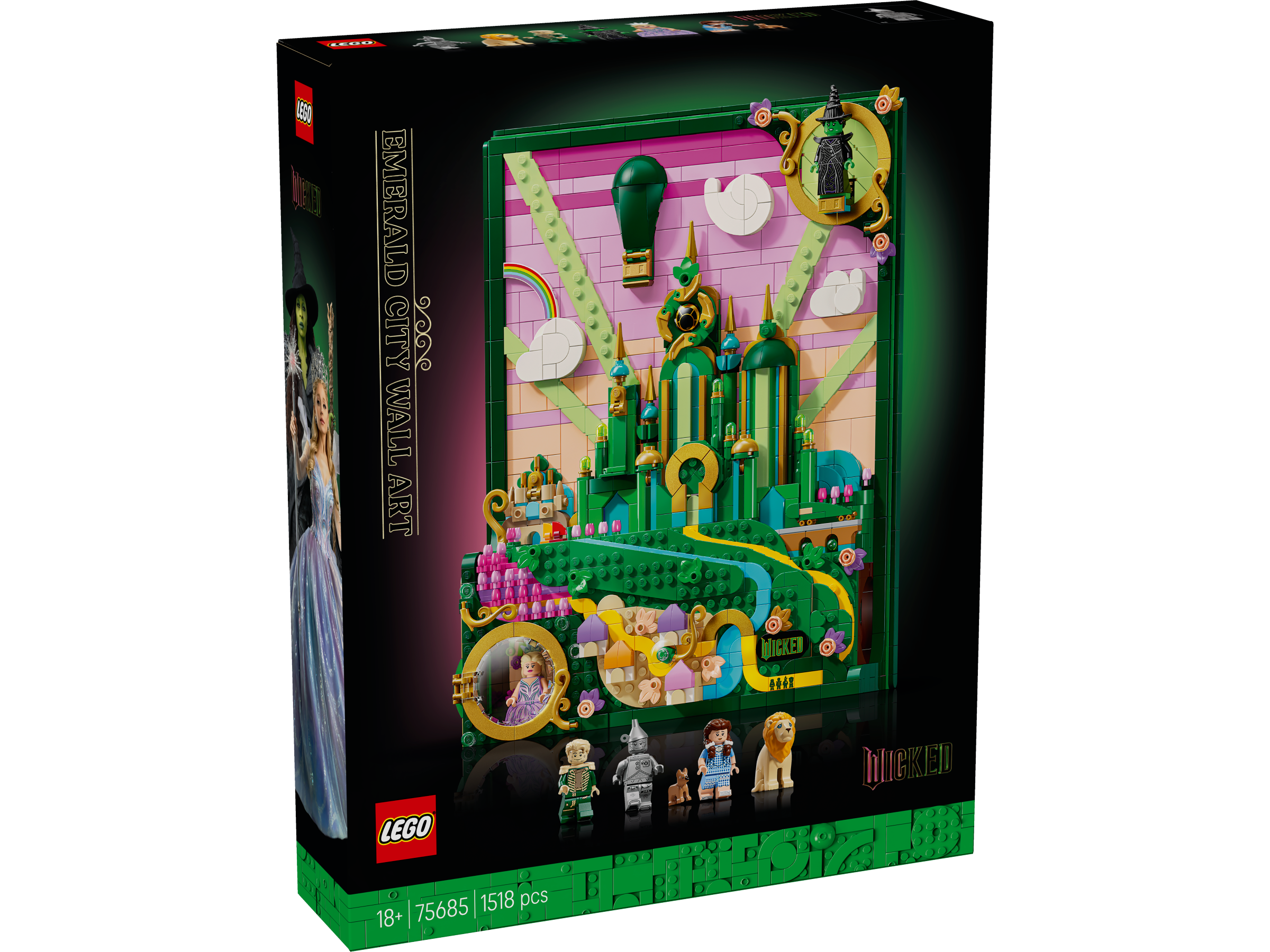 Lego 75685 Emerald City Wall Art