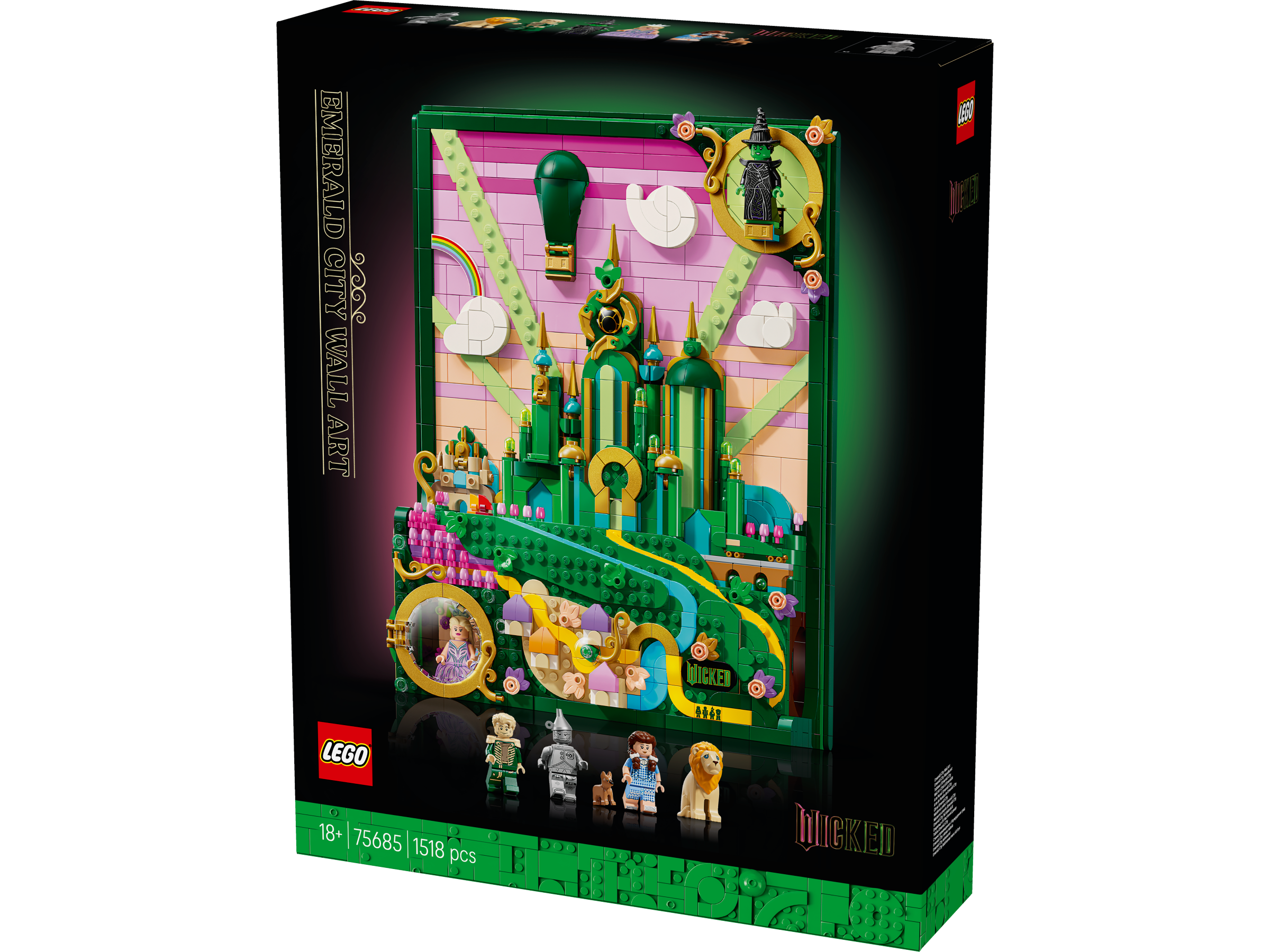 Lego 75685 Emerald City Wall Art