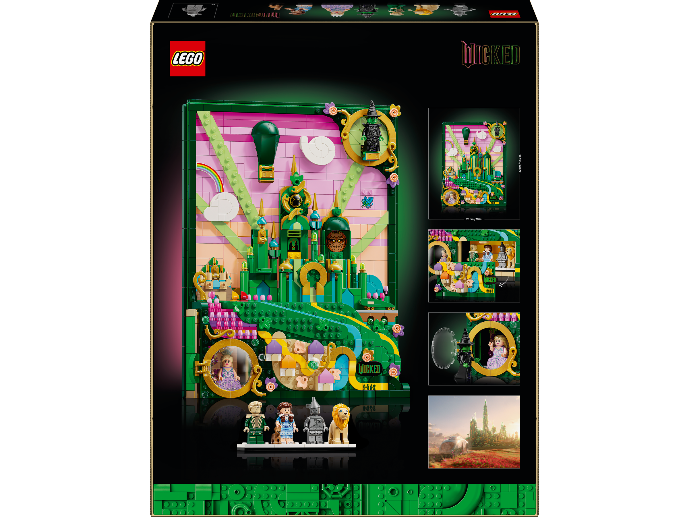 Lego 75685 Emerald City Wall Art