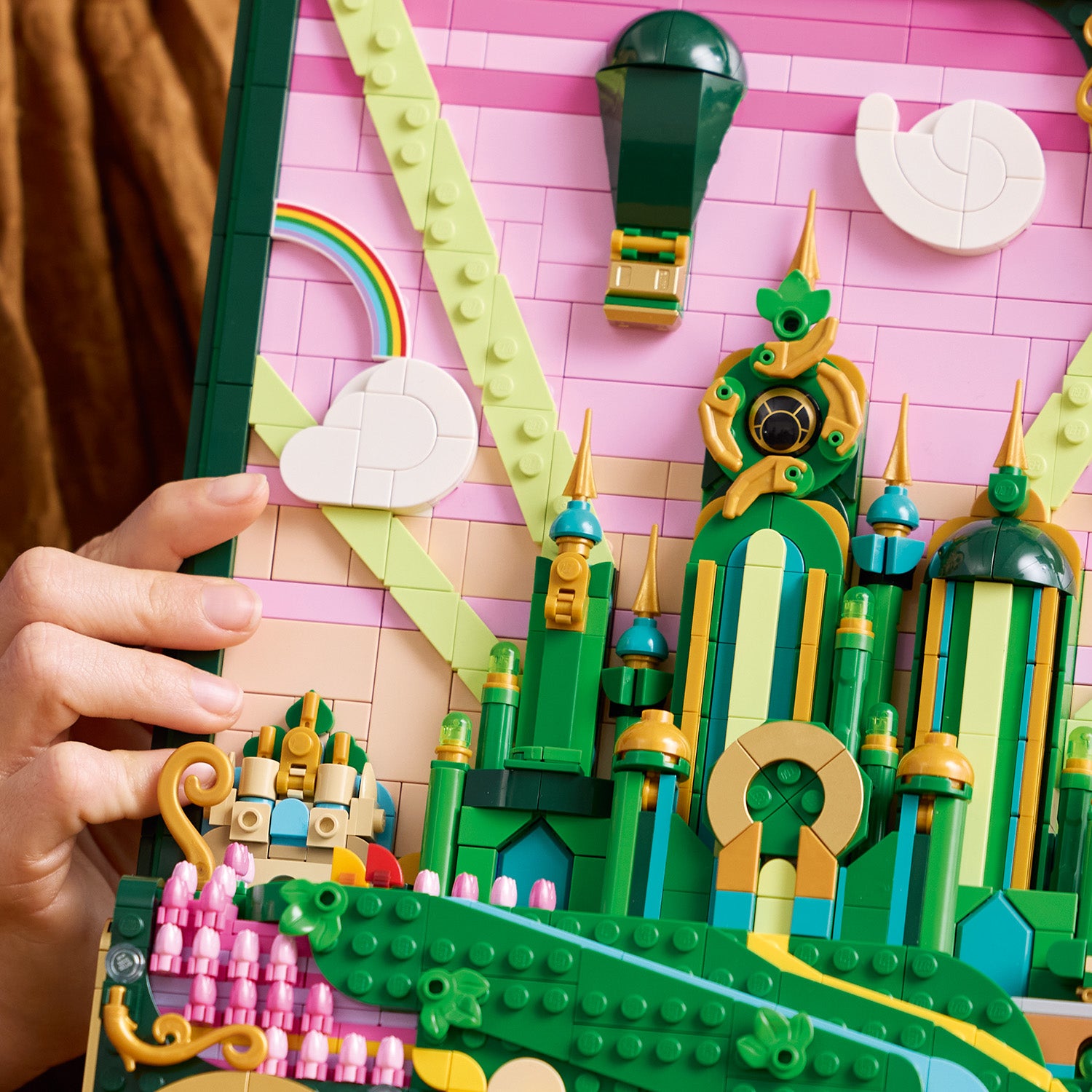Lego 75685 Emerald City Wall Art
