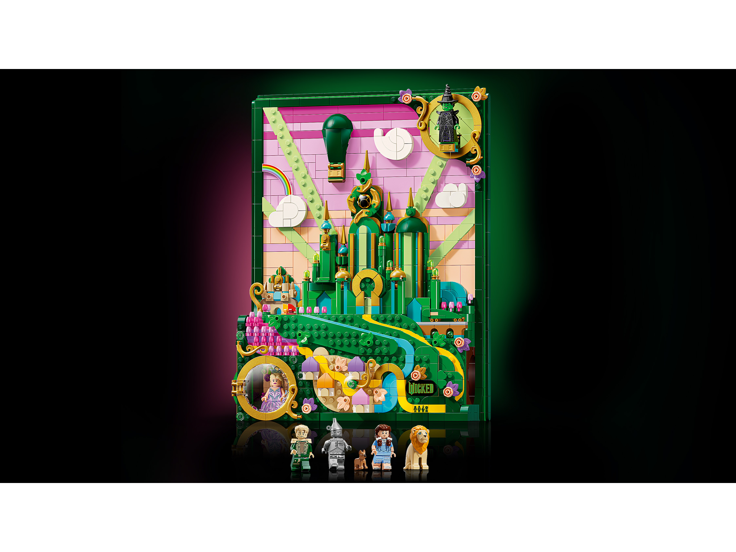 Lego 75685 Emerald City Wall Art