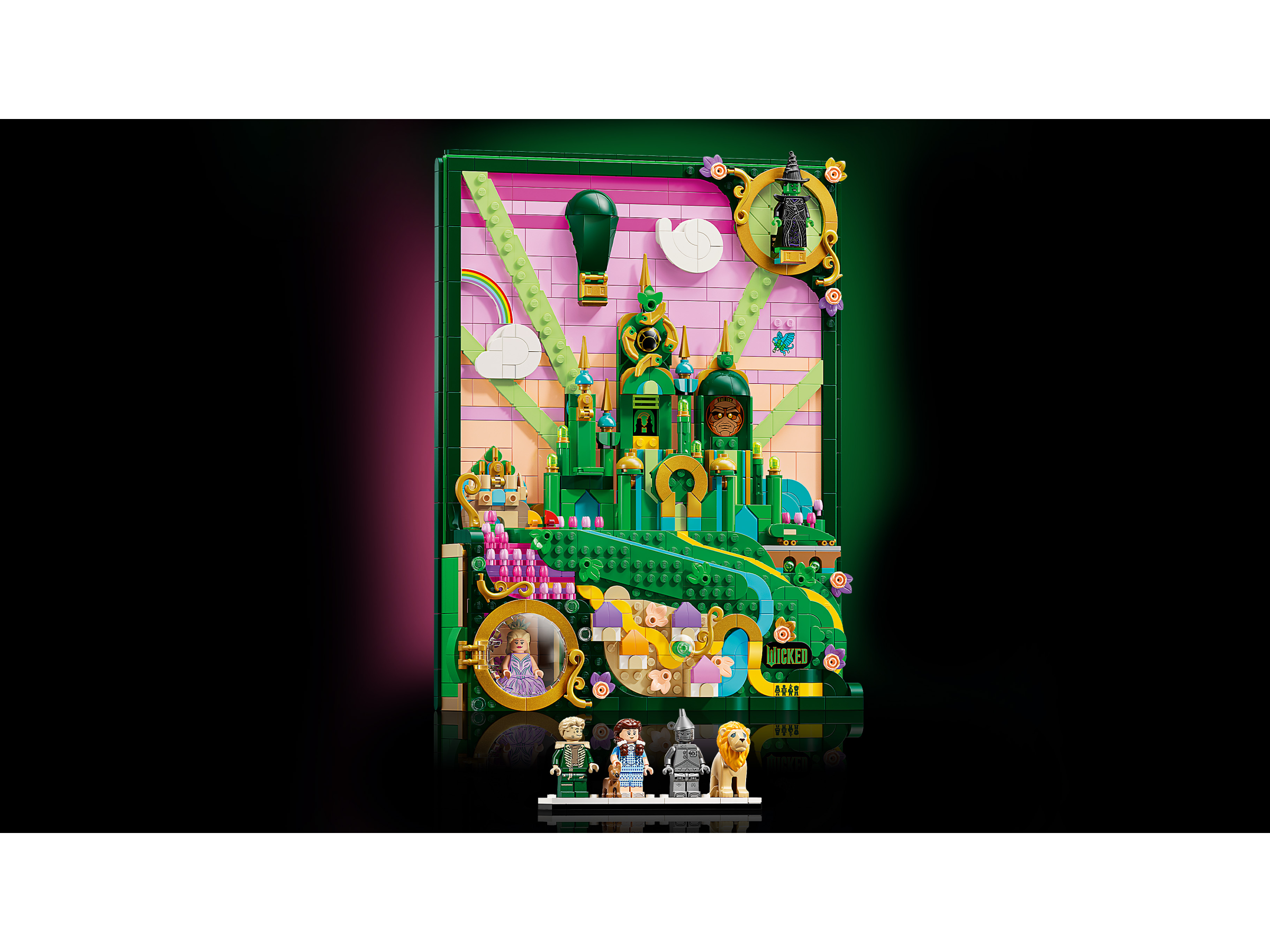 Lego 75685 Emerald City Wall Art