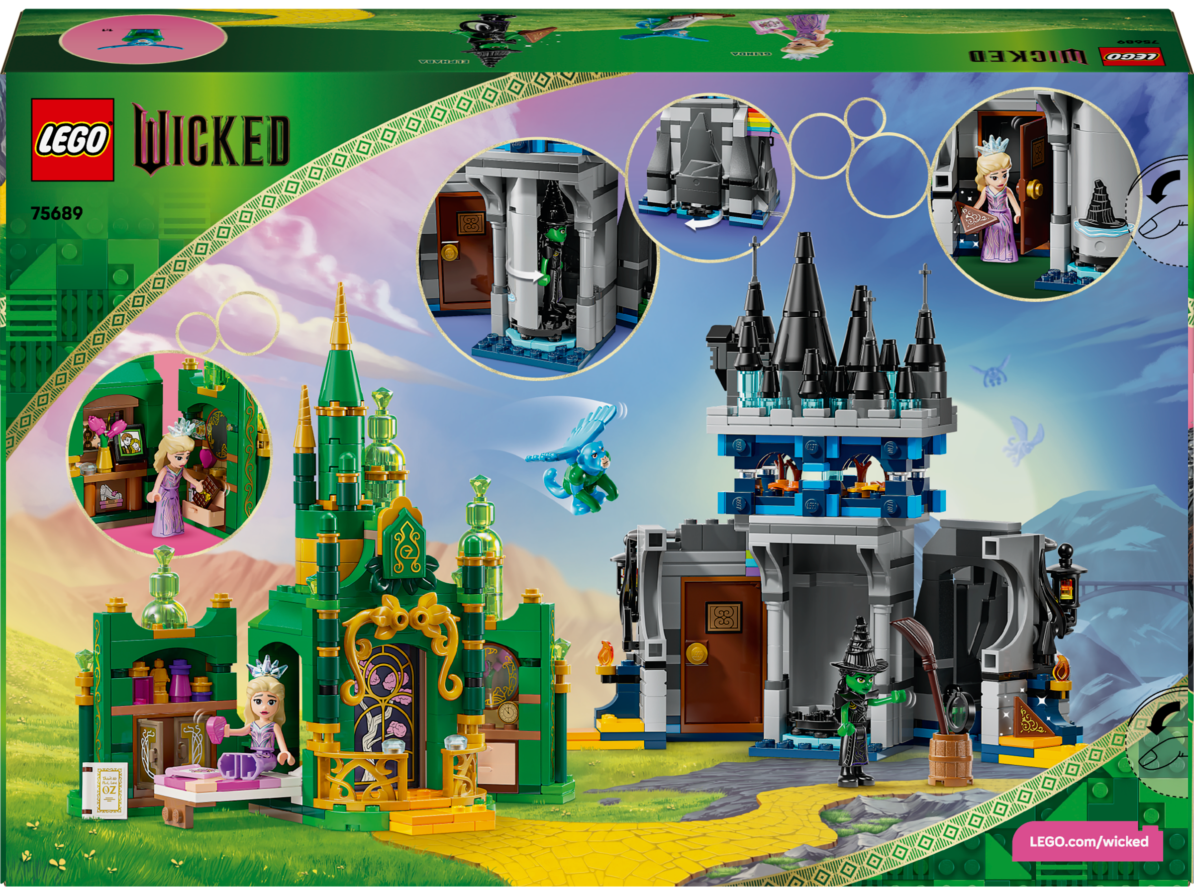 Lego 75689 Eicked Emerald City & Kiamo Ko Castle