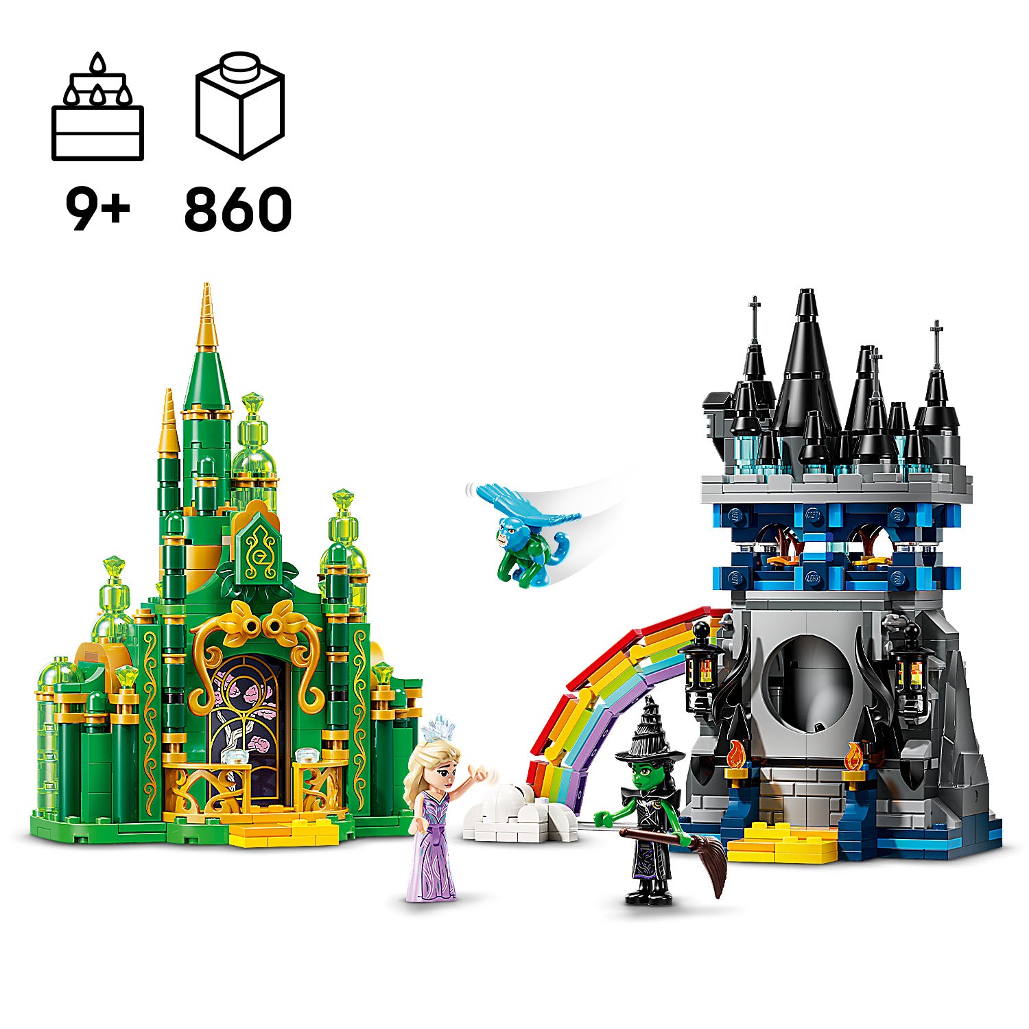 Lego 75689 Eicked Emerald City & Kiamo Ko Castle