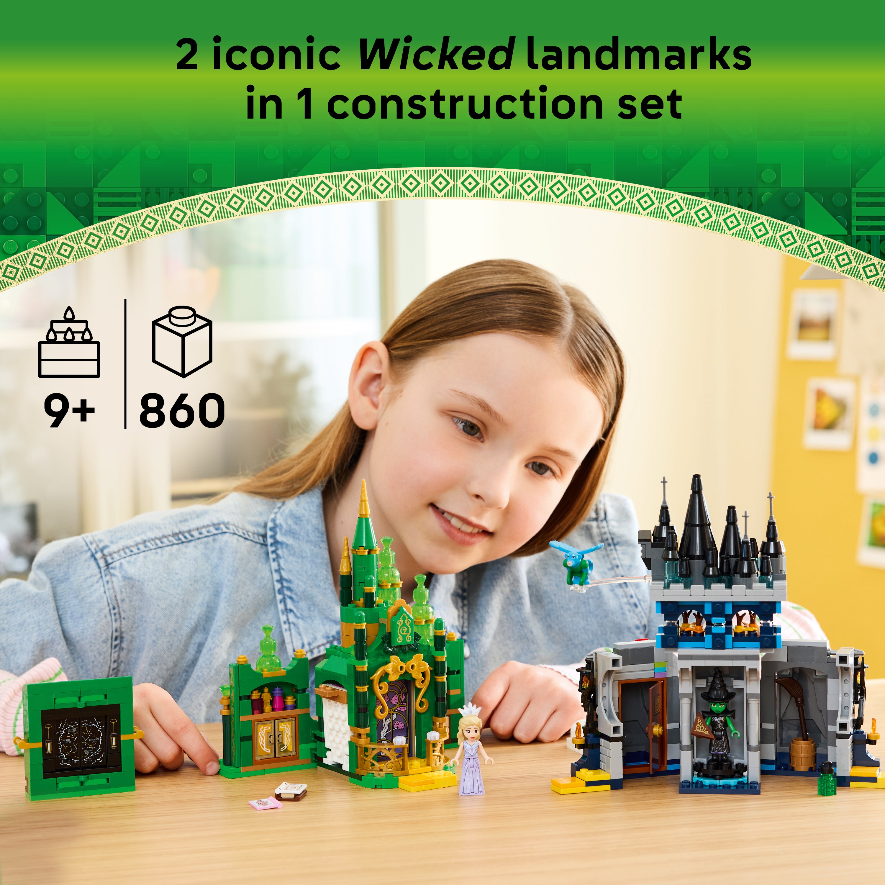 Lego 75689 Eicked Emerald City & Kiamo Ko Castle
