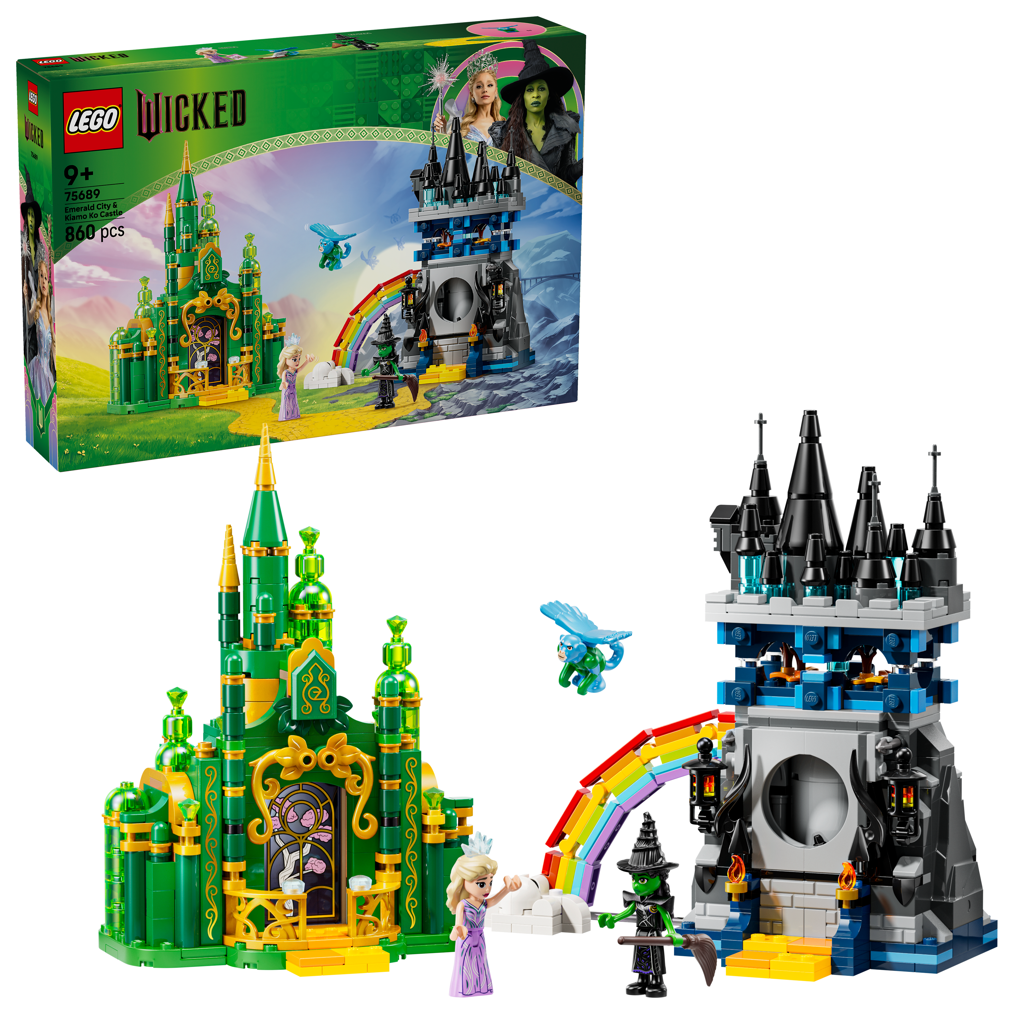 Lego 75689 Eicked Emerald City & Kiamo Ko Castle