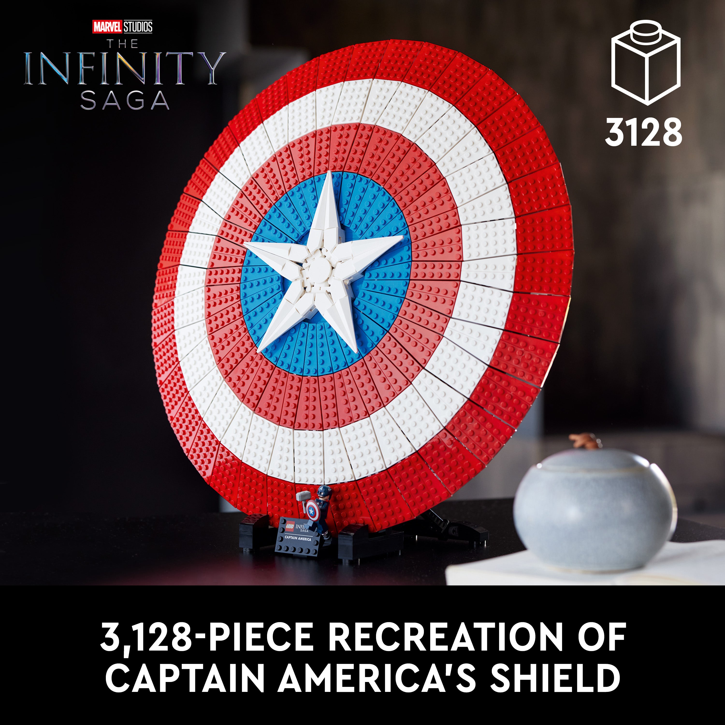 Lego 76262 Captain Americas Shield