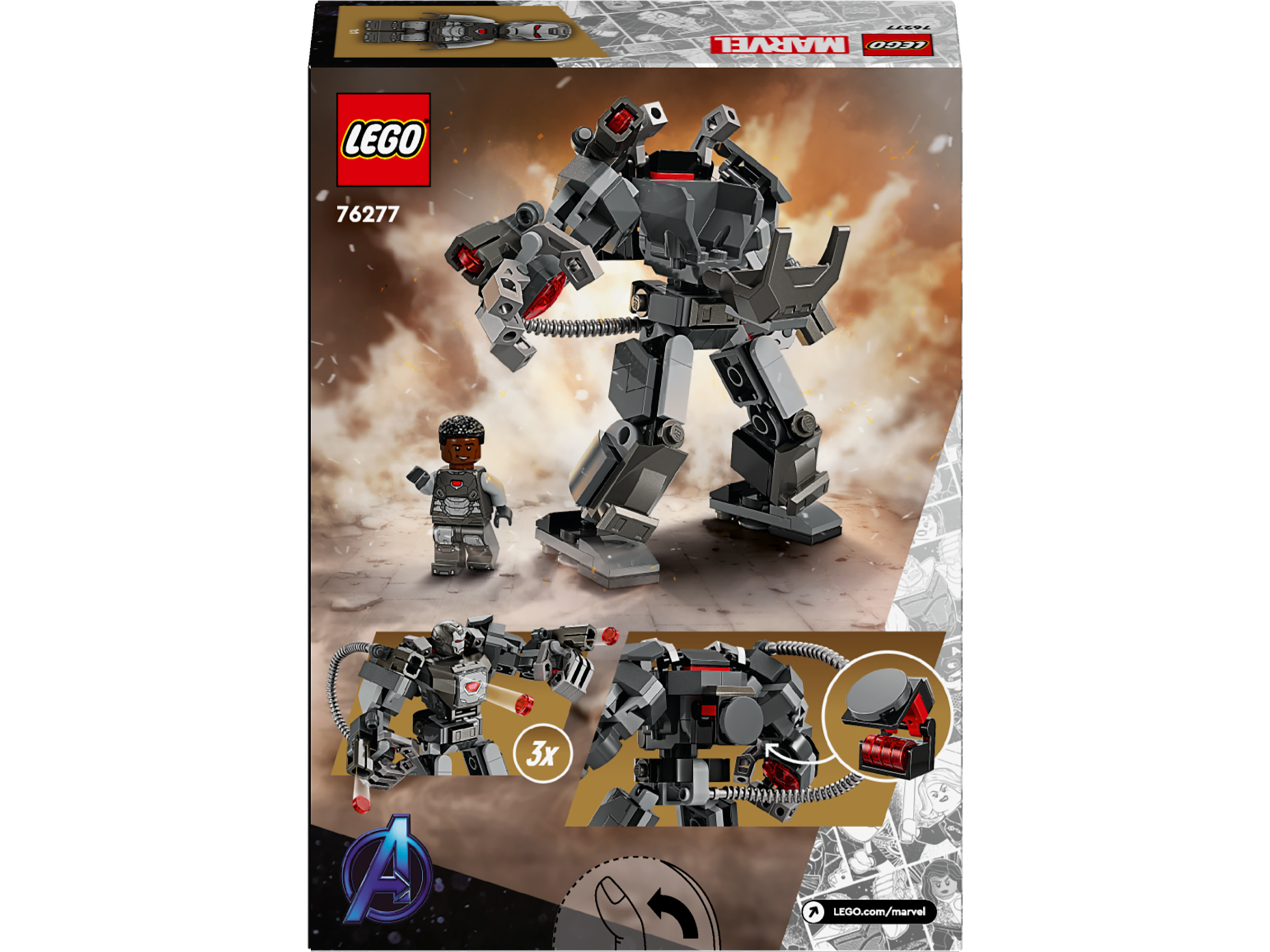 Lego 76277 War Machine Mech Armor