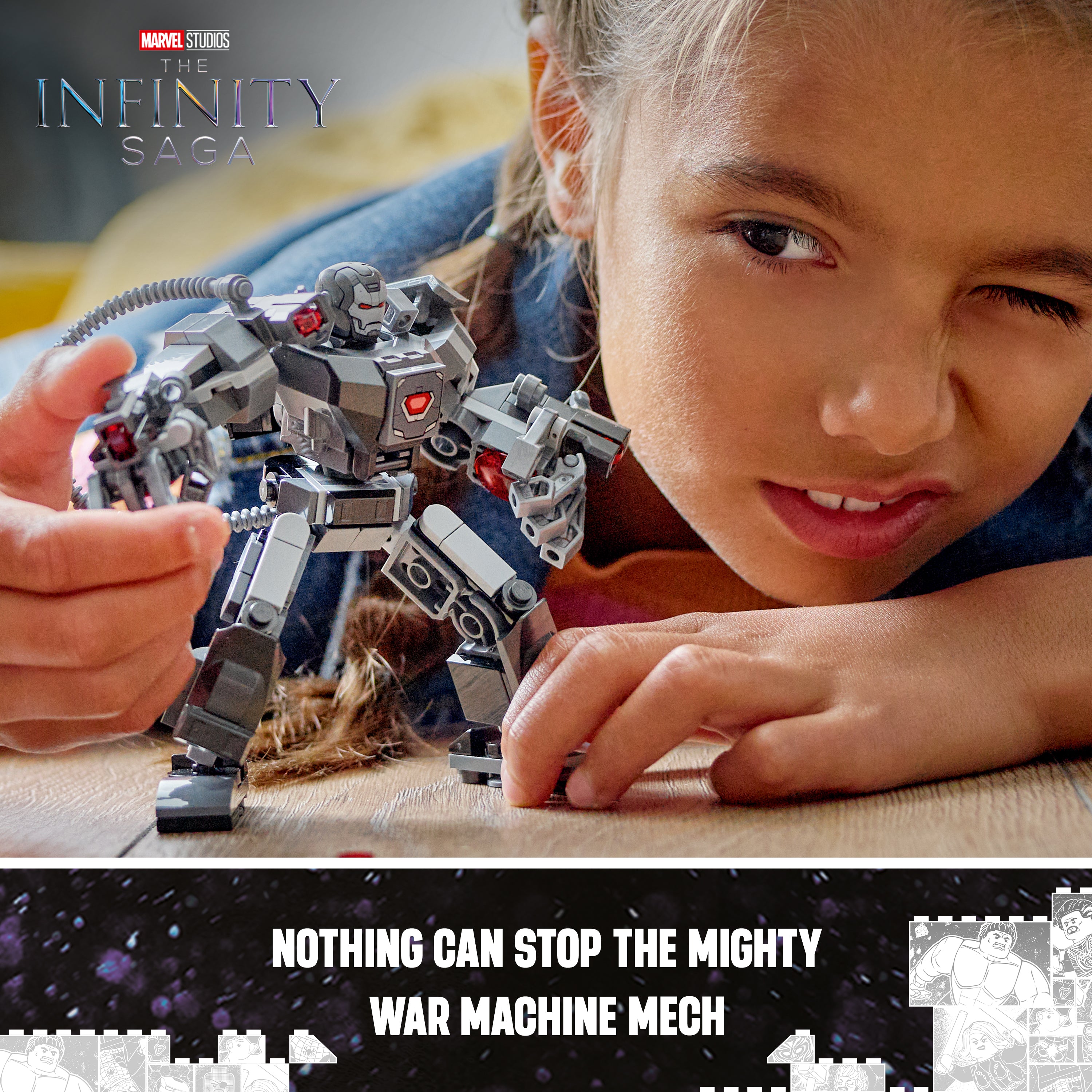 Lego 76277 War Machine Mech Armor