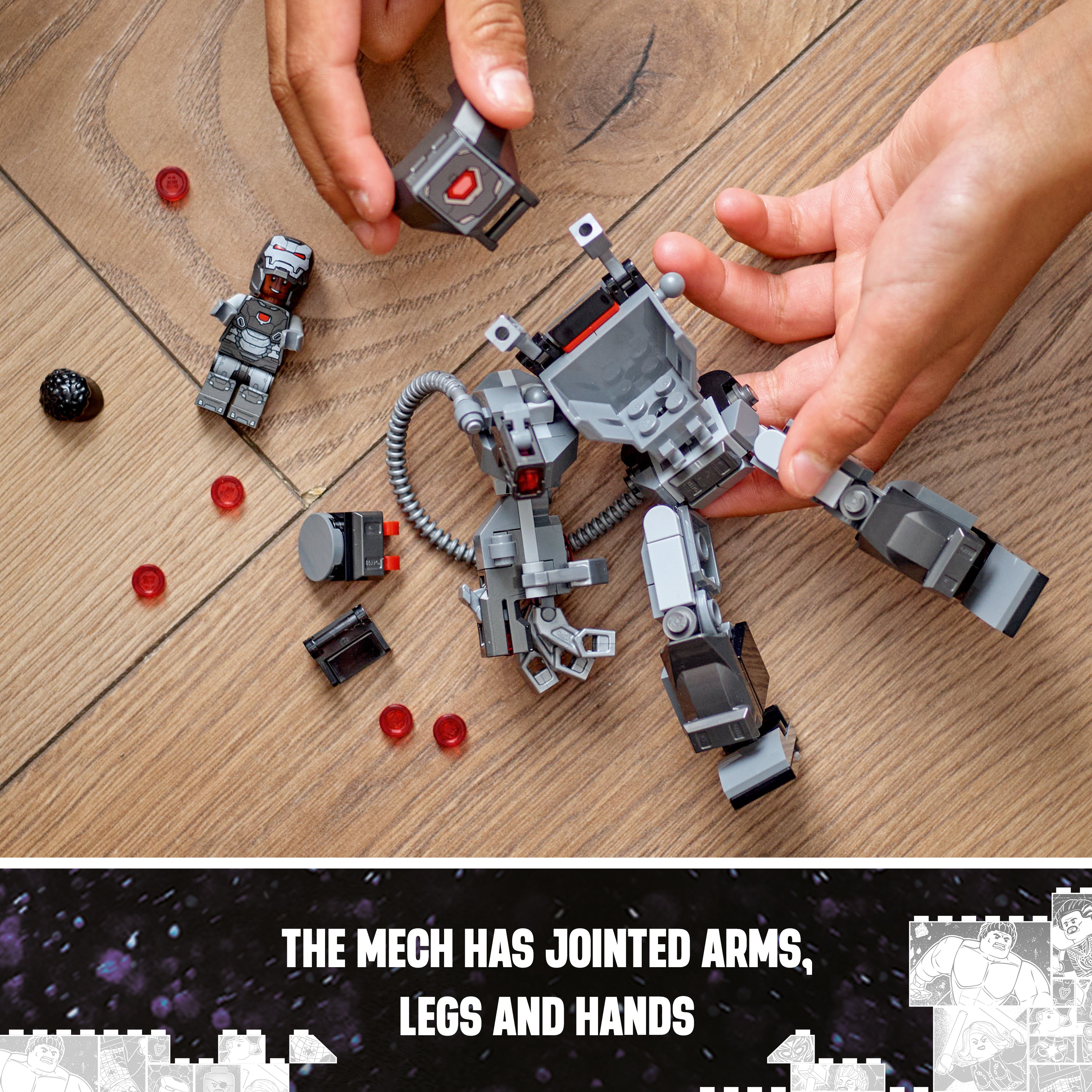 Lego 76277 War Machine Mech Armor