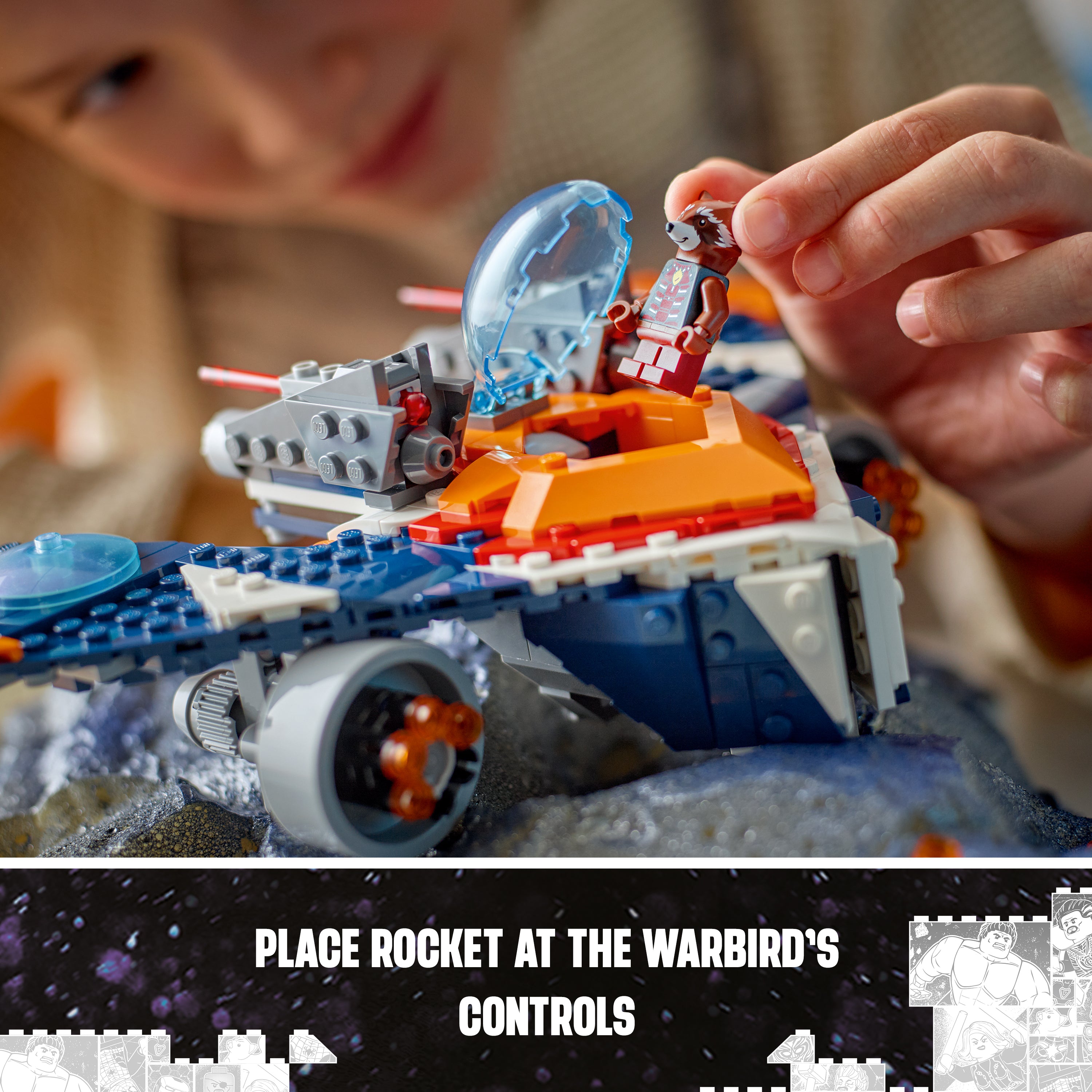 Lego 76278 Rockets Warbird vs. Ronan