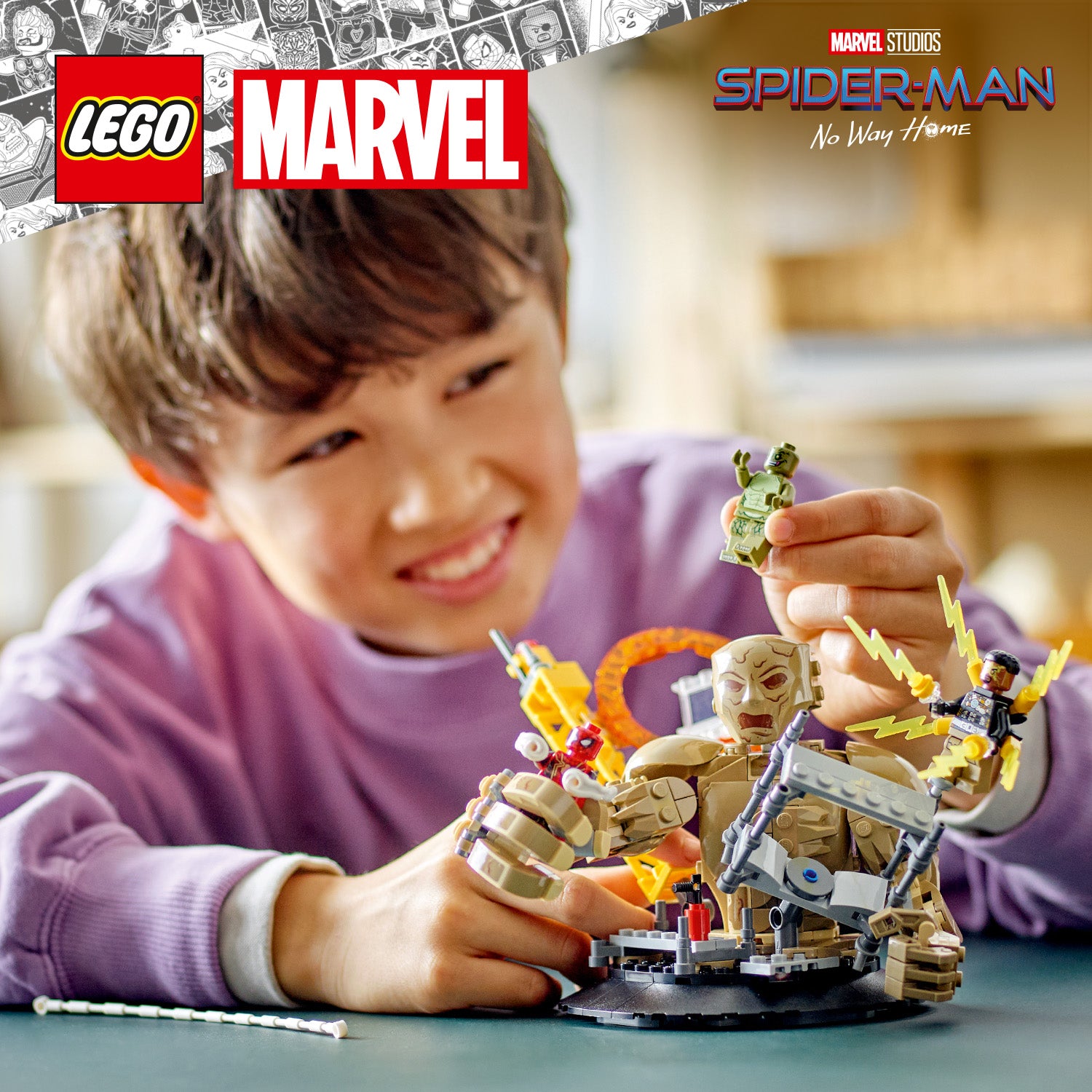 Lego 76280 Spider-Man vs Sandman Final Battle