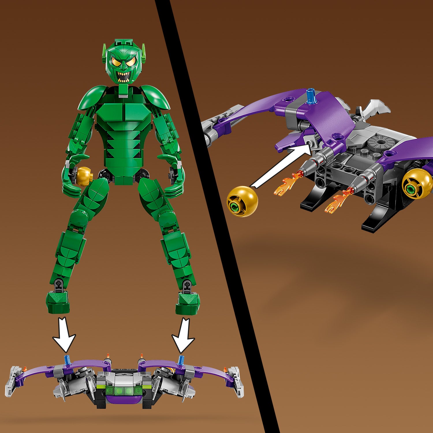 Lego 76284 Green Goblin Construction Figure