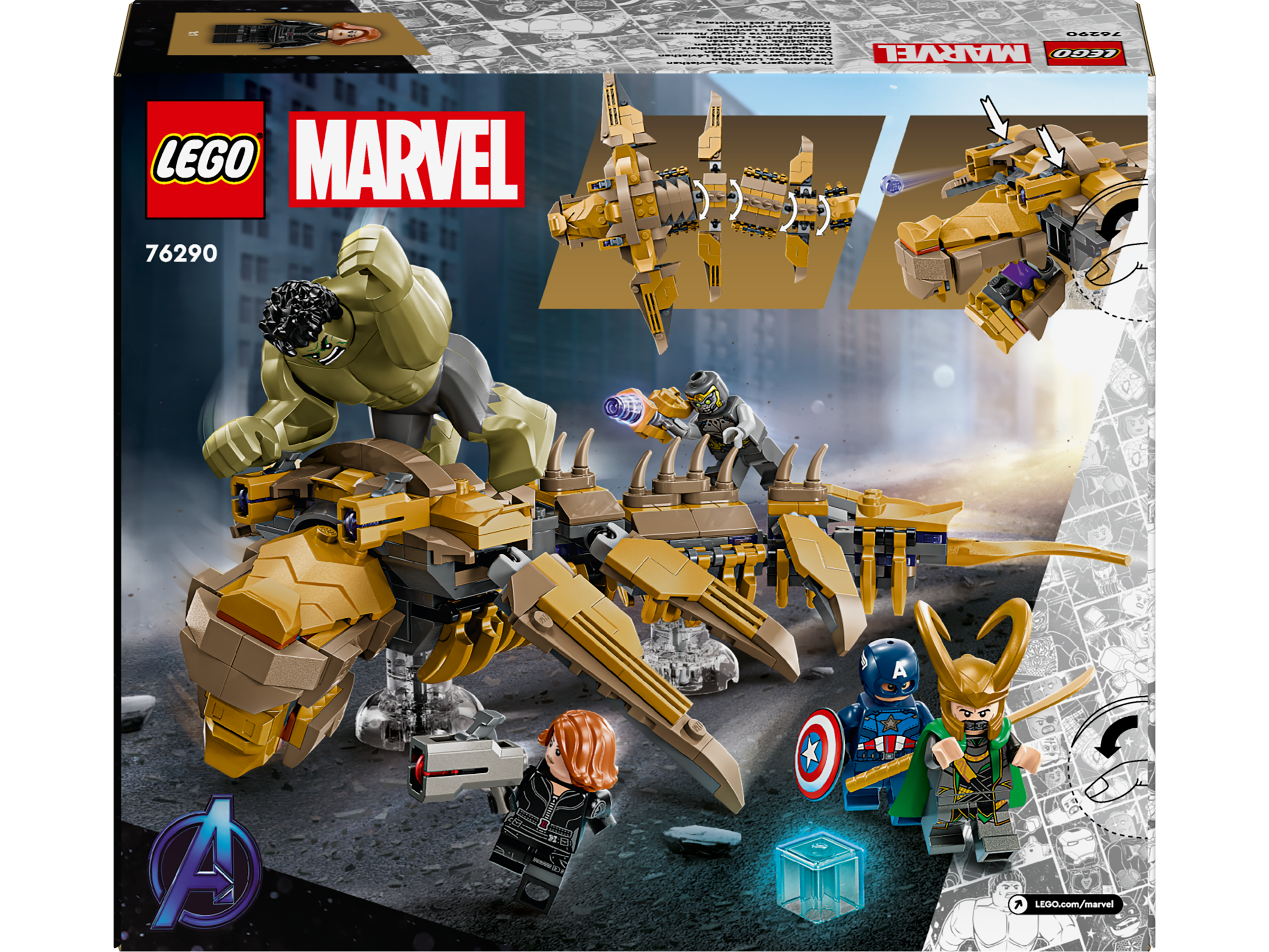 Lego 76290 The Avengers vs. The Leviathan