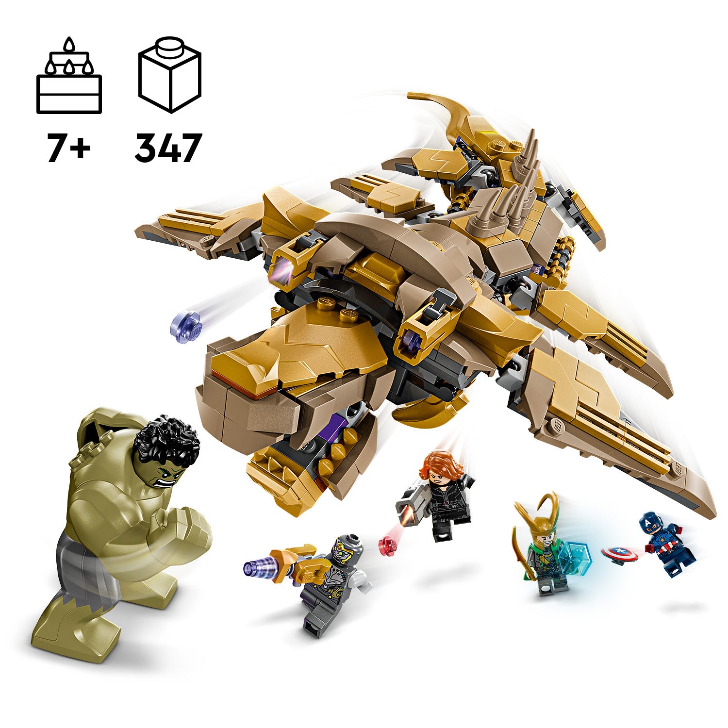 Lego 76290 The Avengers vs. The Leviathan