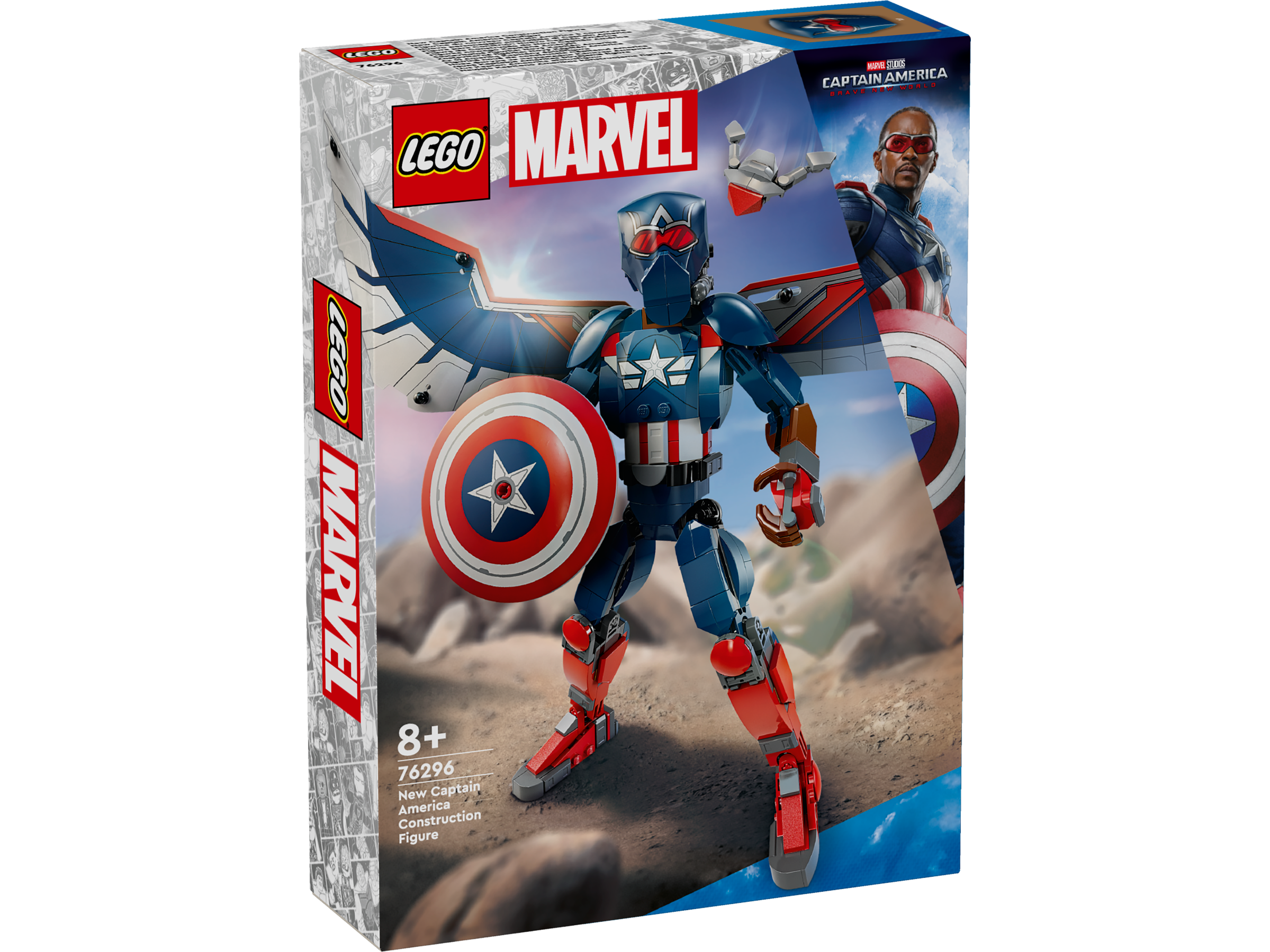 Lego 76296 New Captain America Construction Figure