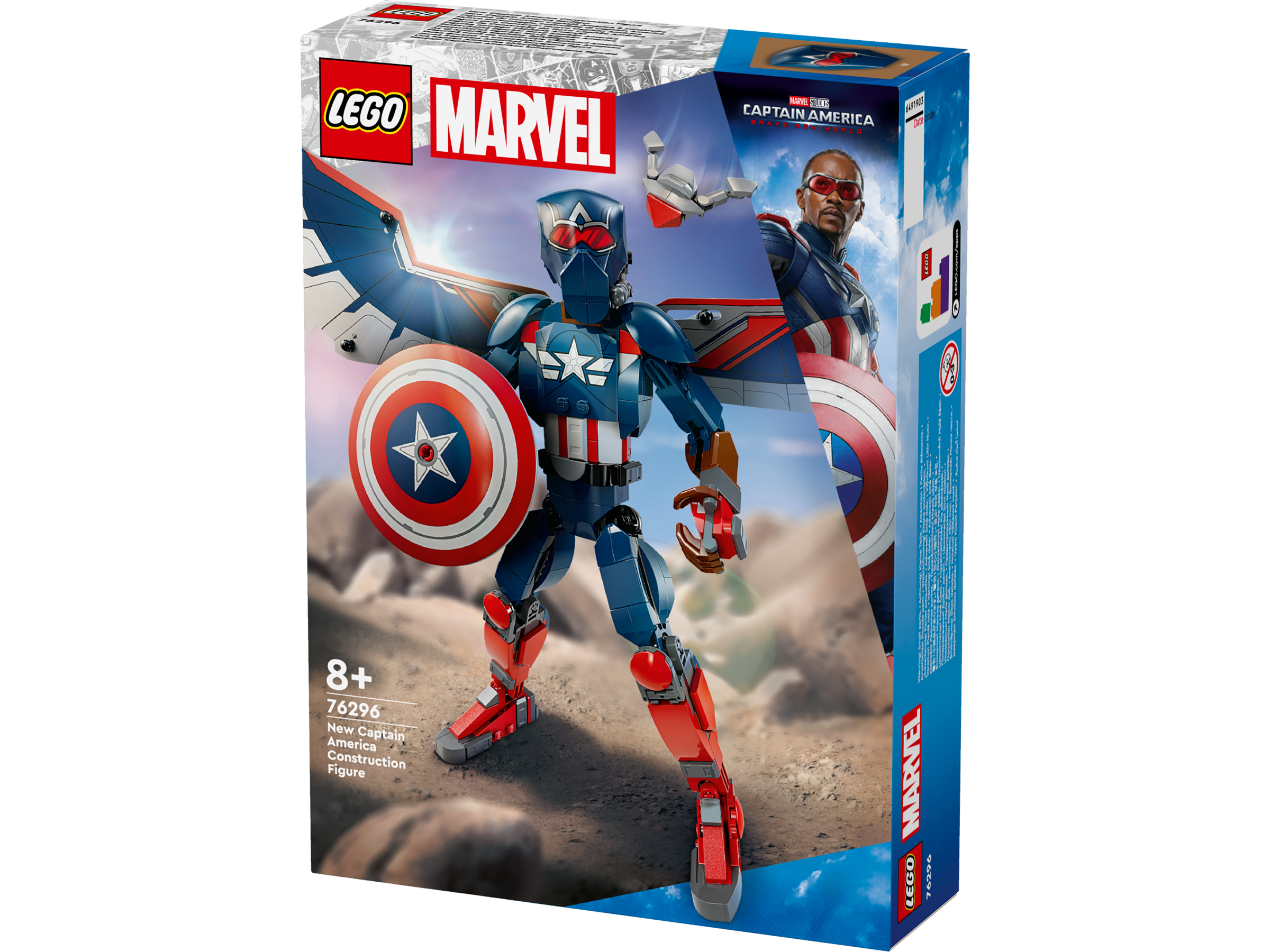 Lego 76296 New Captain America Construction Figure