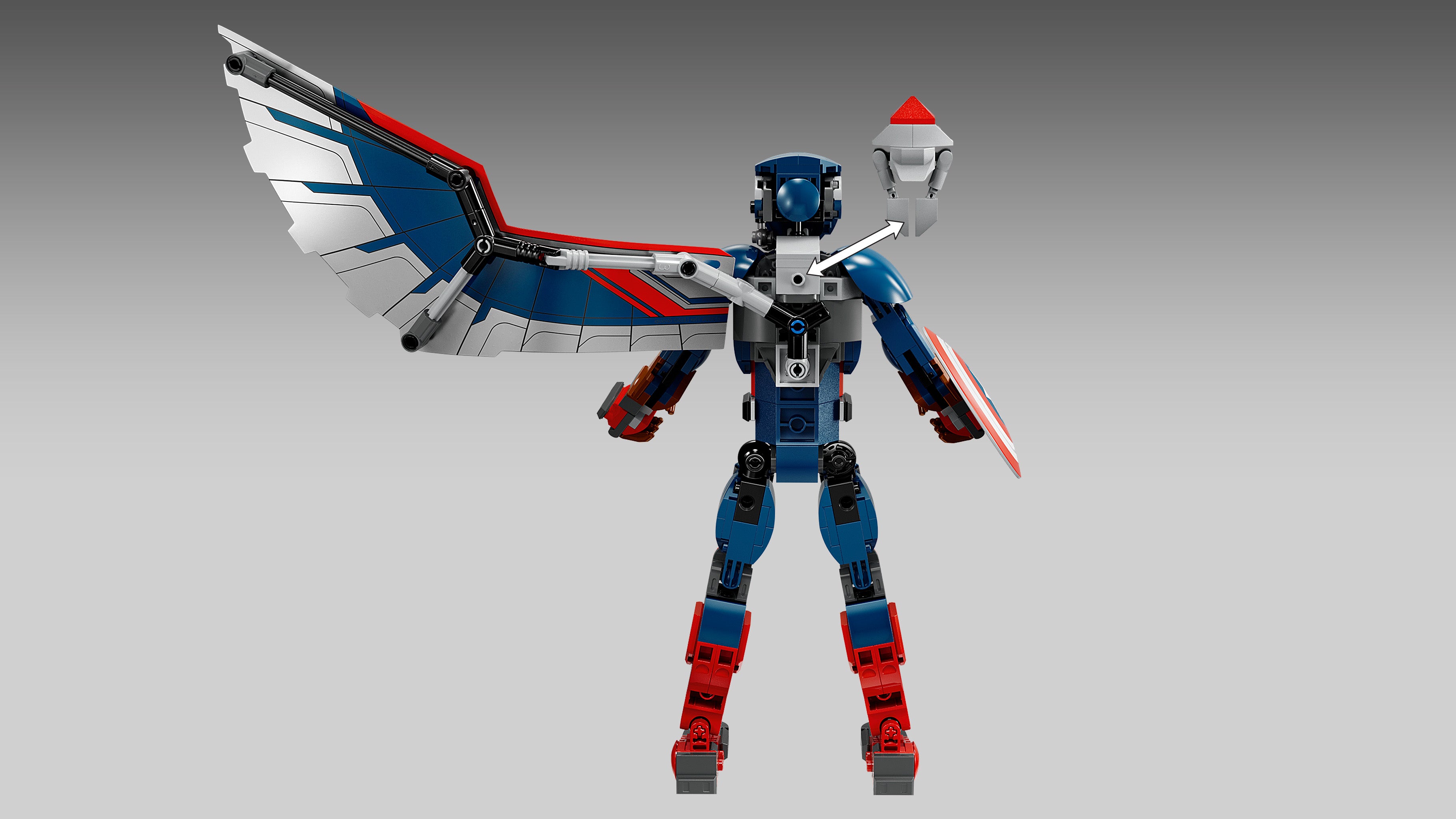 Lego 76296 New Captain America Construction Figure