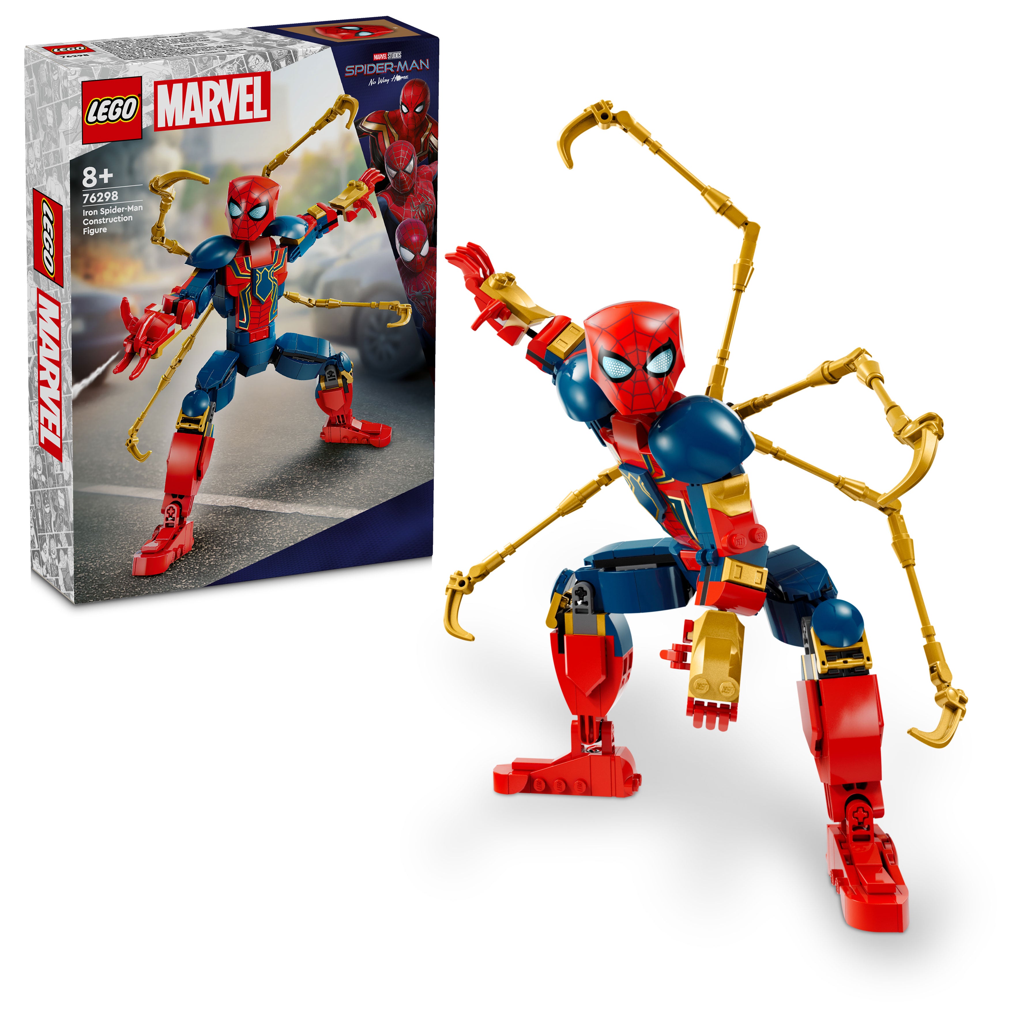 Lego 76298 Iron Spider-Man Construction Figure