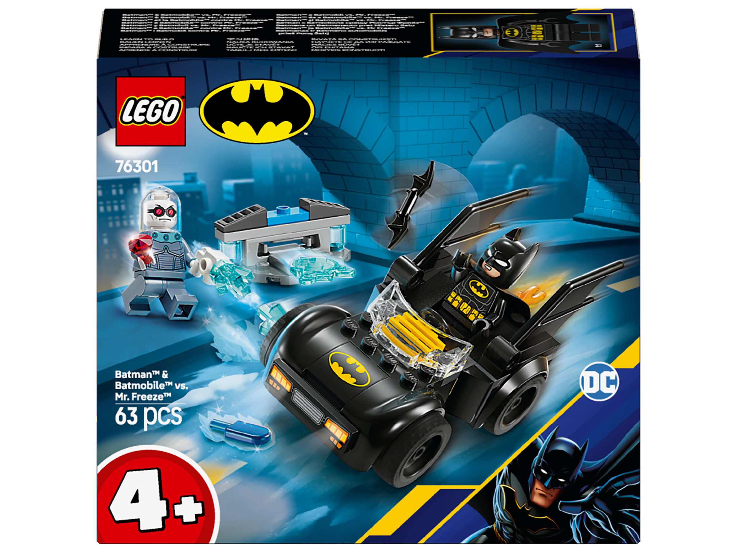 LEGO DC 76301 Batman™ & Batmobile™ vs. Mr. Freeze™