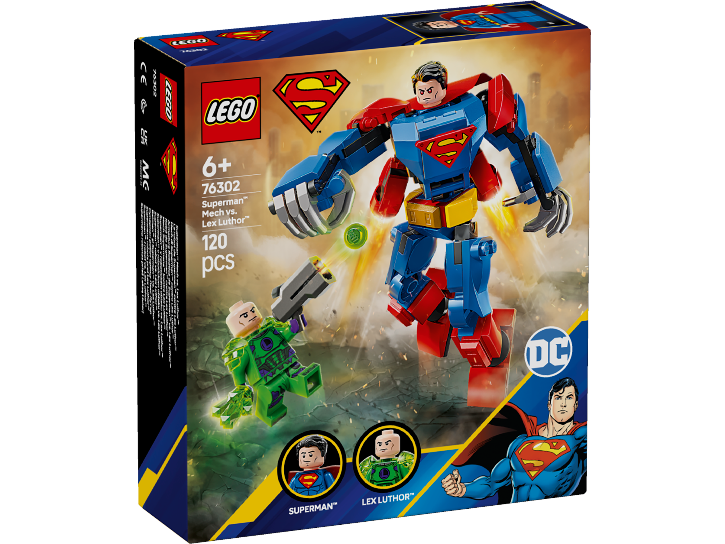 LEGO DC 76302 Superman™ Mech vs. Lex Luthor™