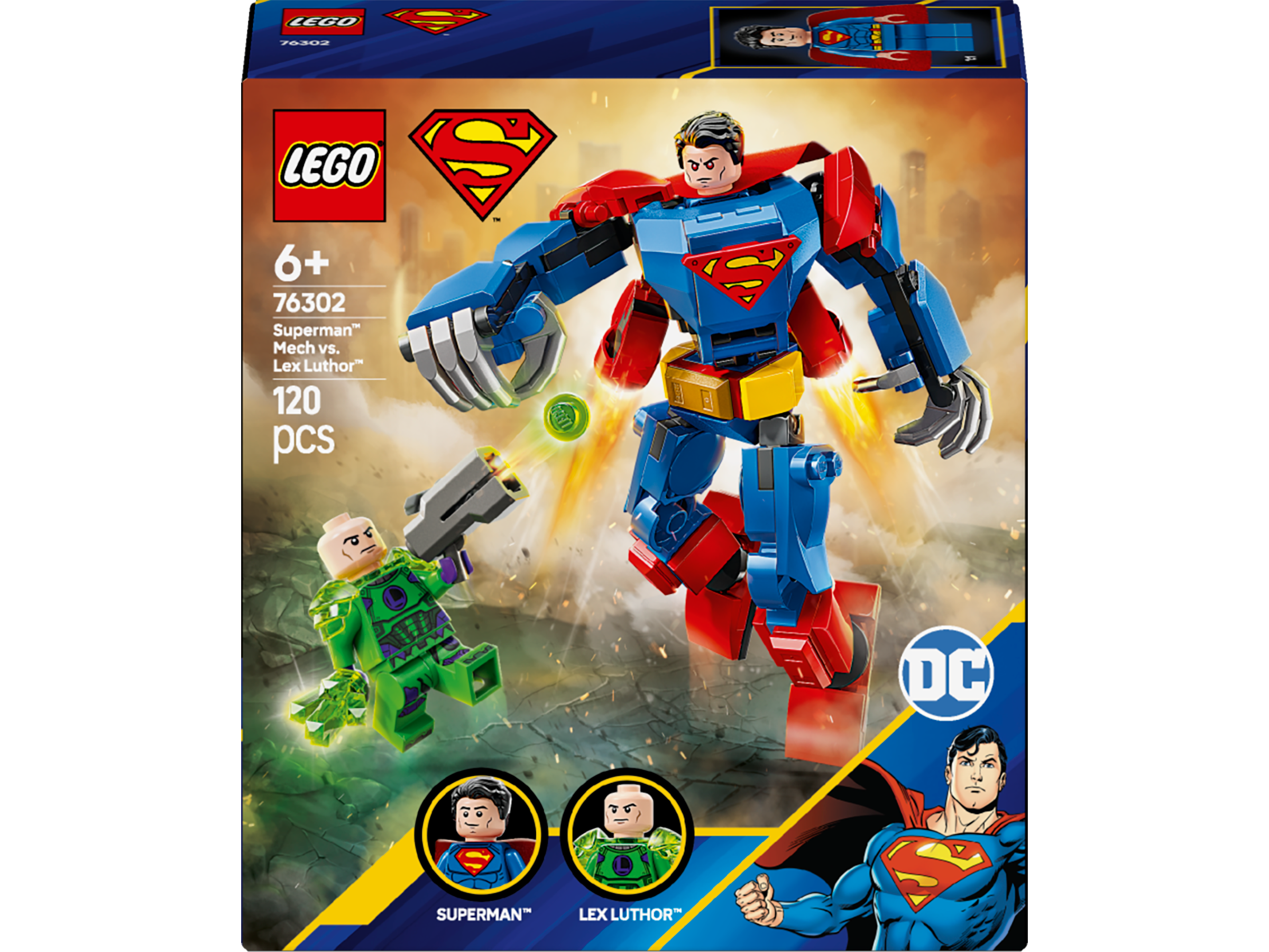 LEGO DC 76302 Superman™ Mech vs. Lex Luthor™