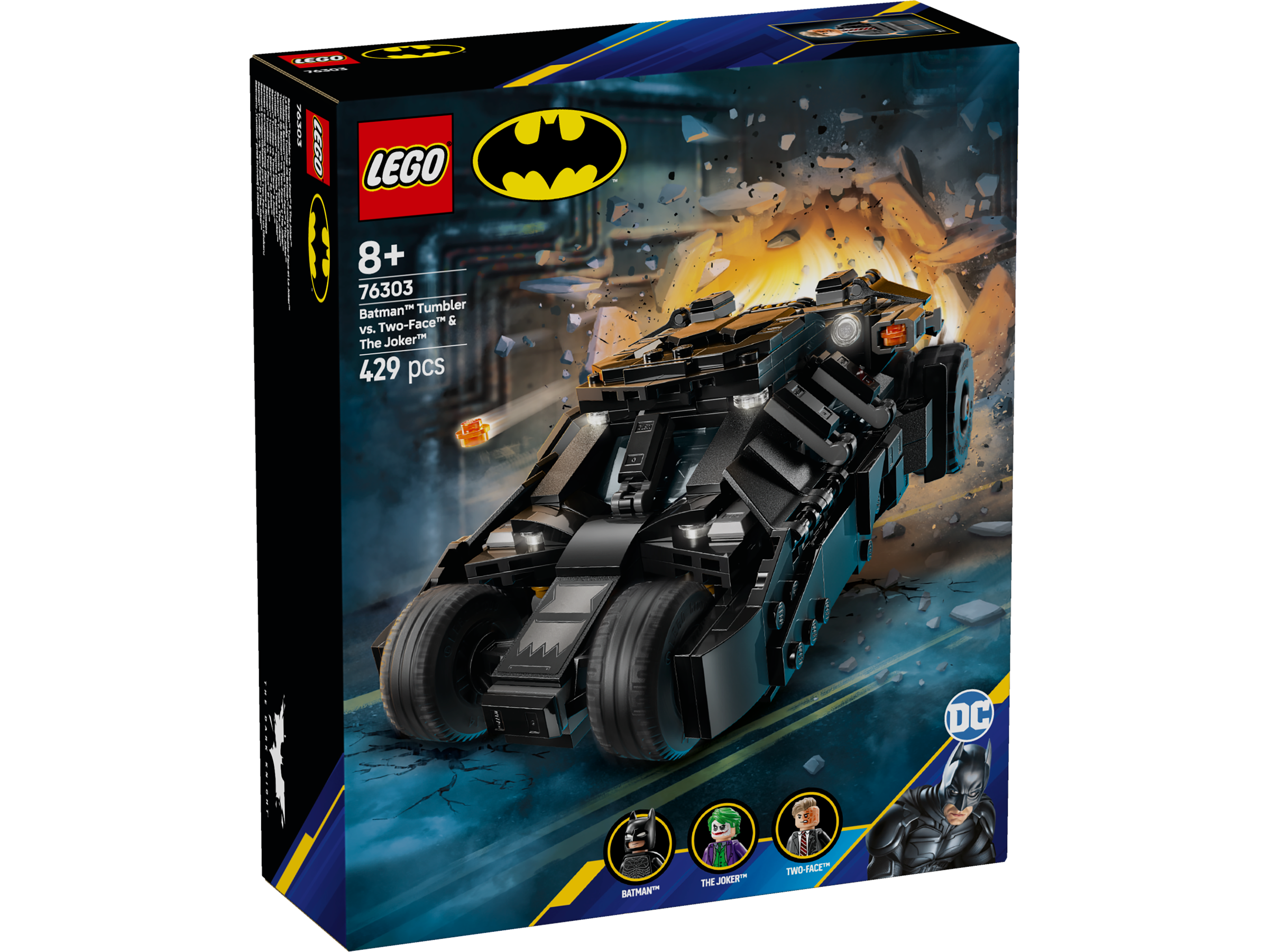 LEGO DC 76303 Batman™ Tumbler vs. Two-Face™ & The Joker™