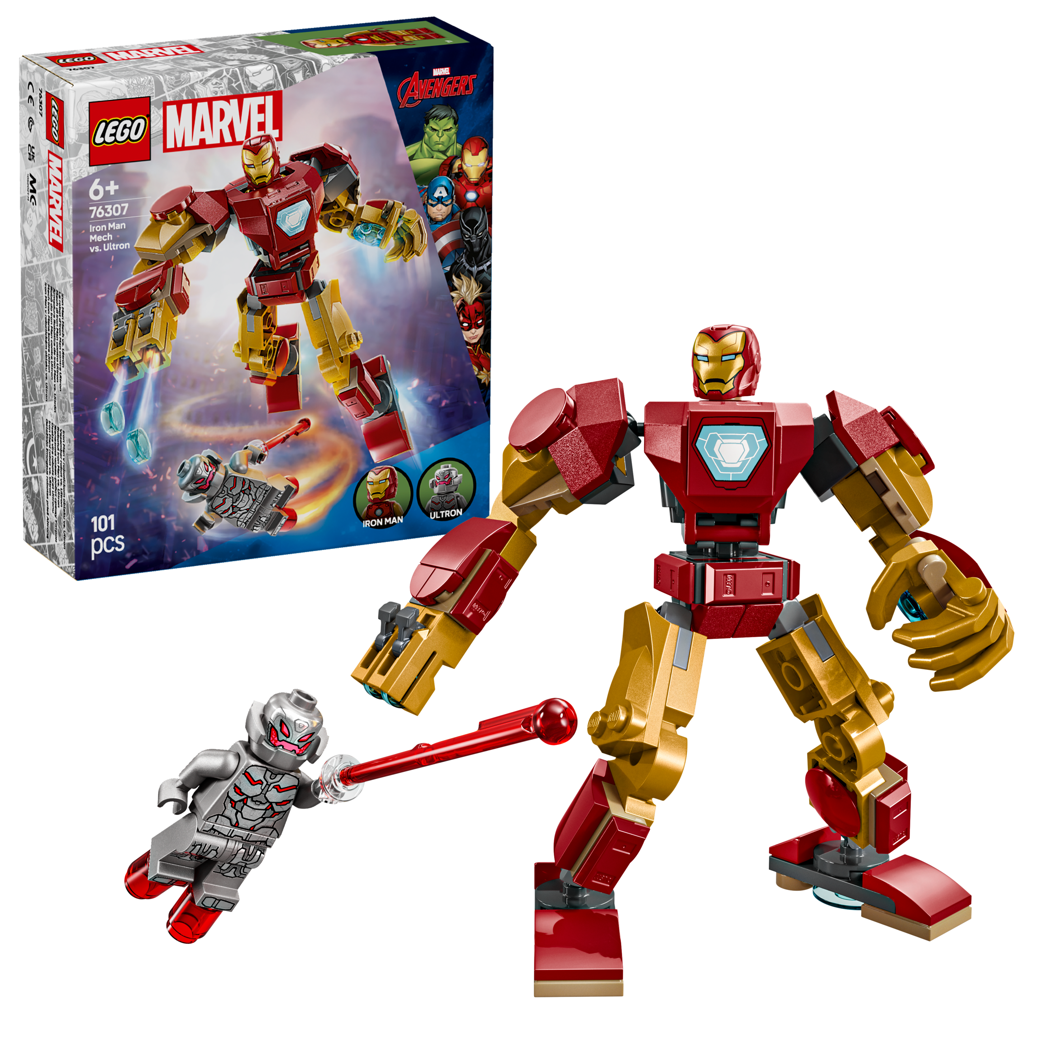 LEGO Marvel 76307 Iron Man Mech vs. Ultron