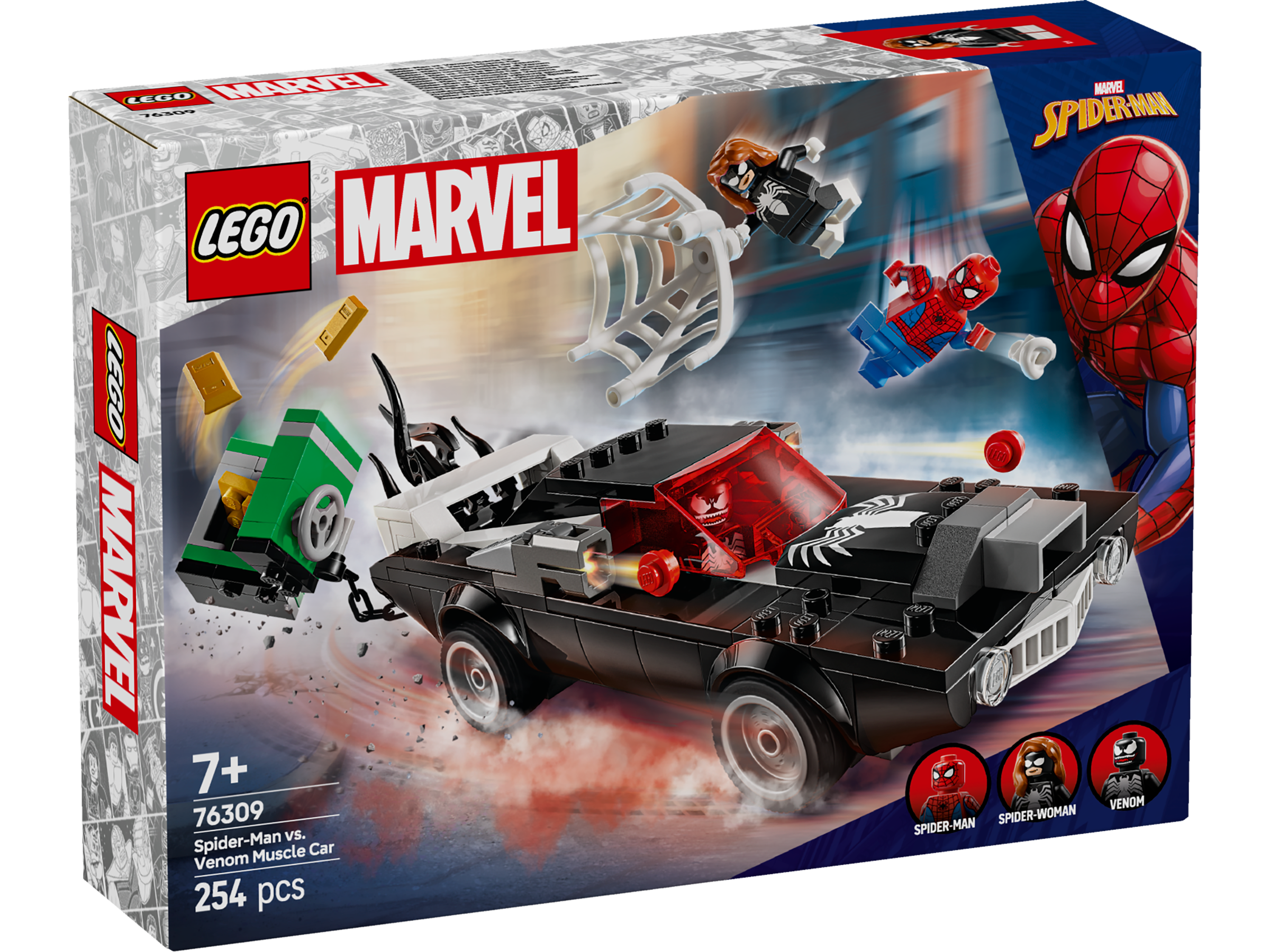 LEGO Marvel 76309 Spider-Man vs. Venom Muscle Car