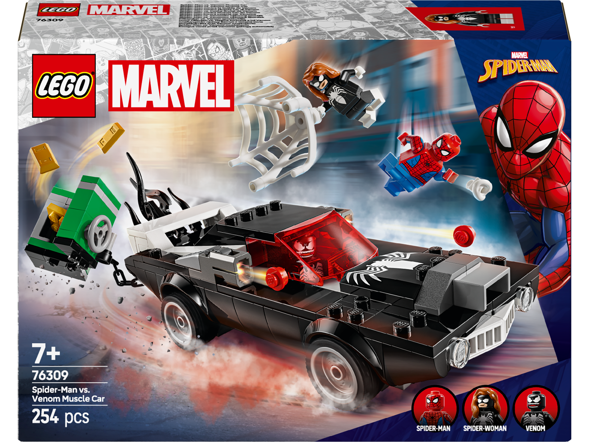 LEGO Marvel 76309 Spider-Man vs. Venom Muscle Car