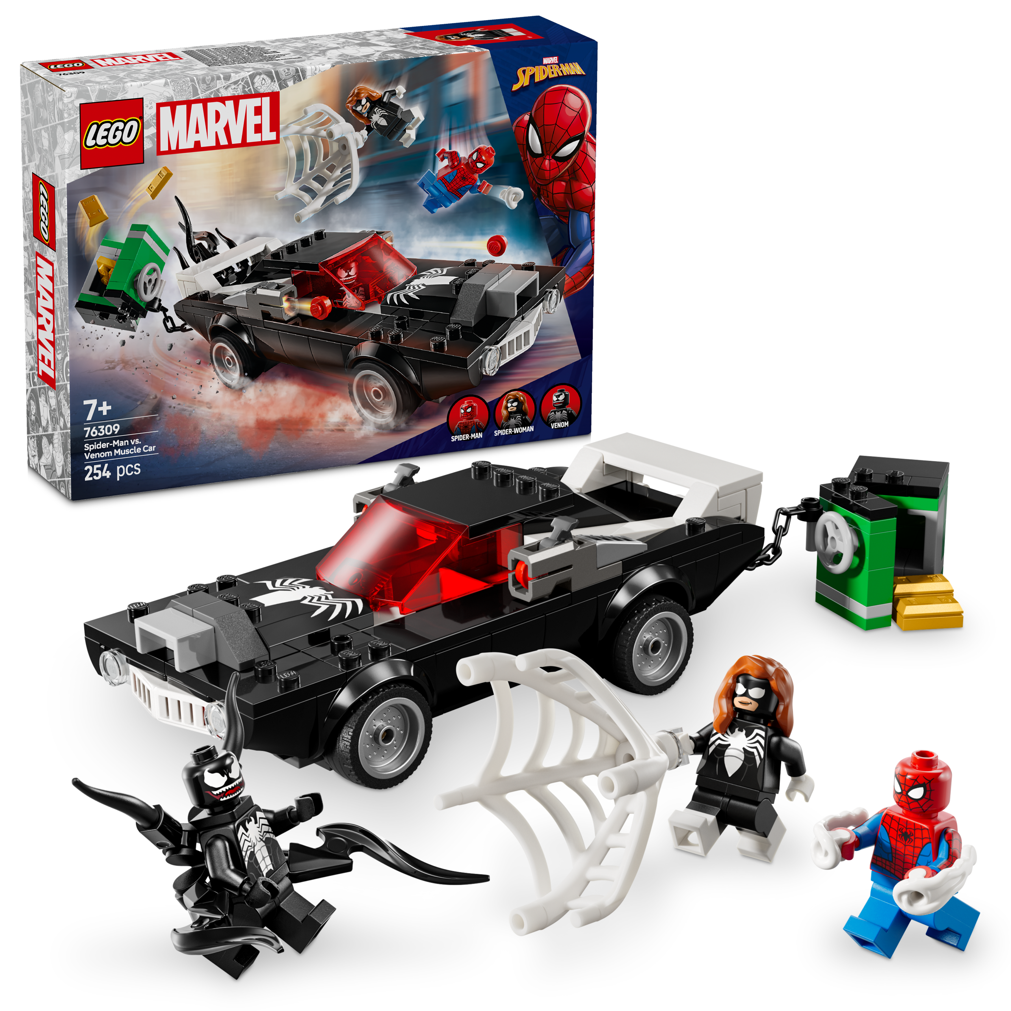 LEGO Marvel 76309 Spider-Man vs. Venom Muscle Car