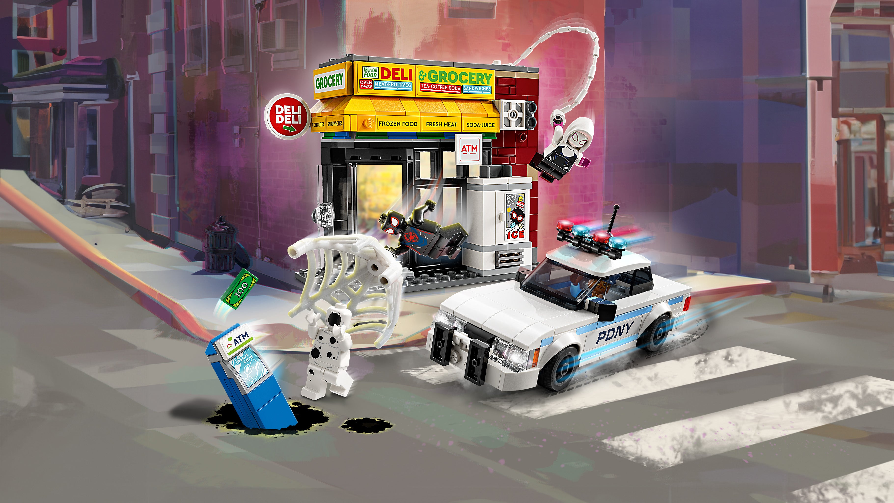 LEGO Marvel 76311 Spider-Verse: Miles Morales vs. The Spot