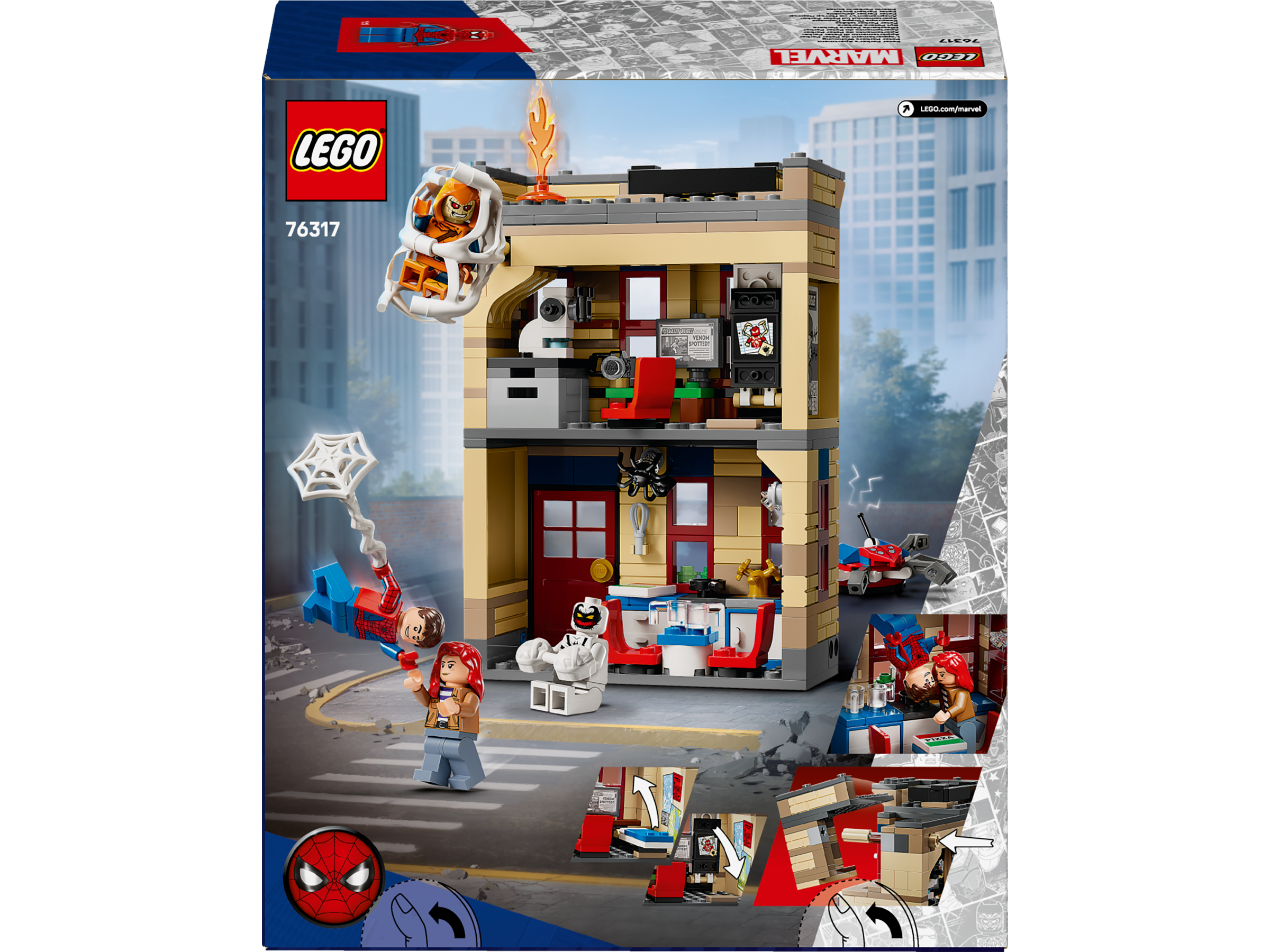 Lego 76317 Peter Parkers Apartment