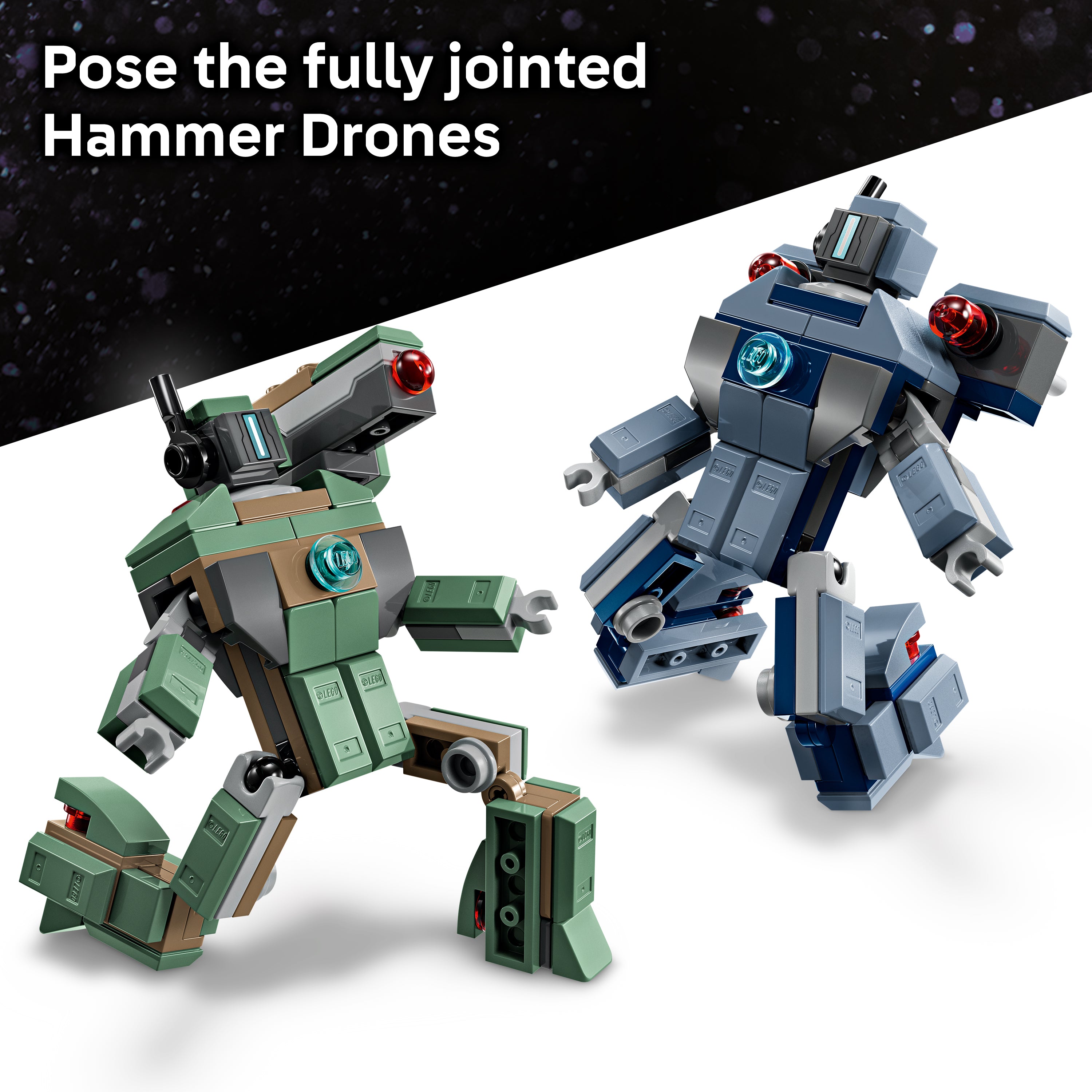 Lego 76320 Iron Man & War Machine vs Hammer Drones