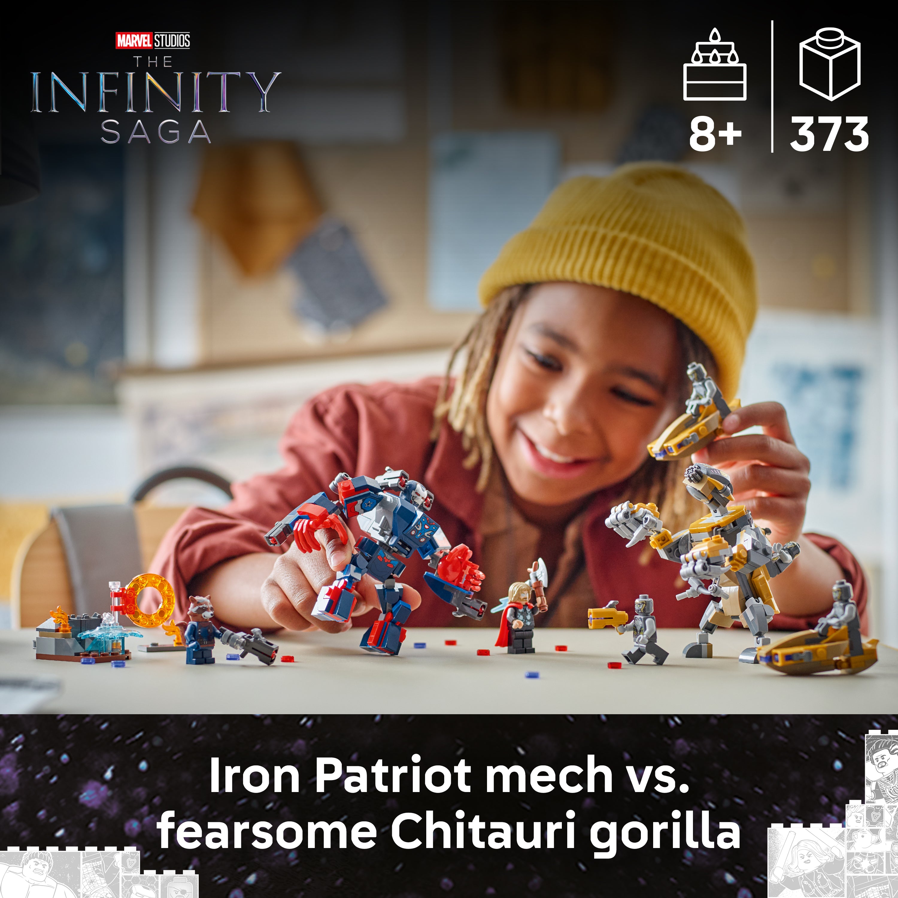 Lego 76322 Avengers Endgame Thor vs Chitauri