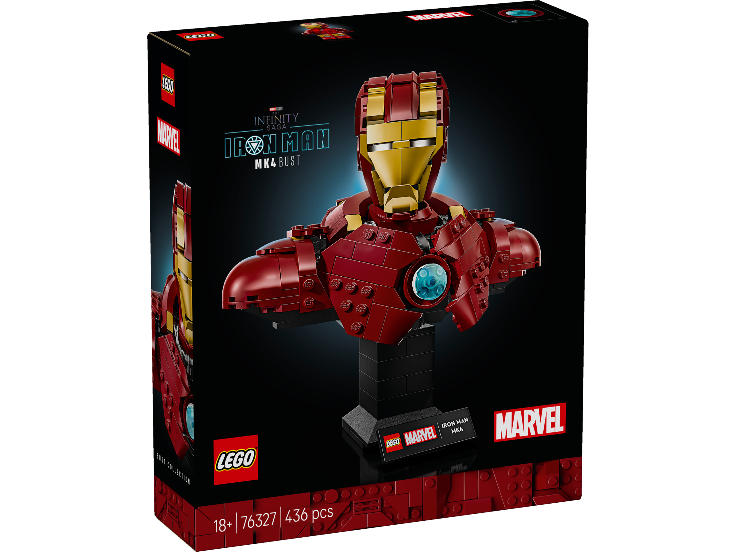 LEGO Marvel 76327 Iron Man MK4 Bust Set