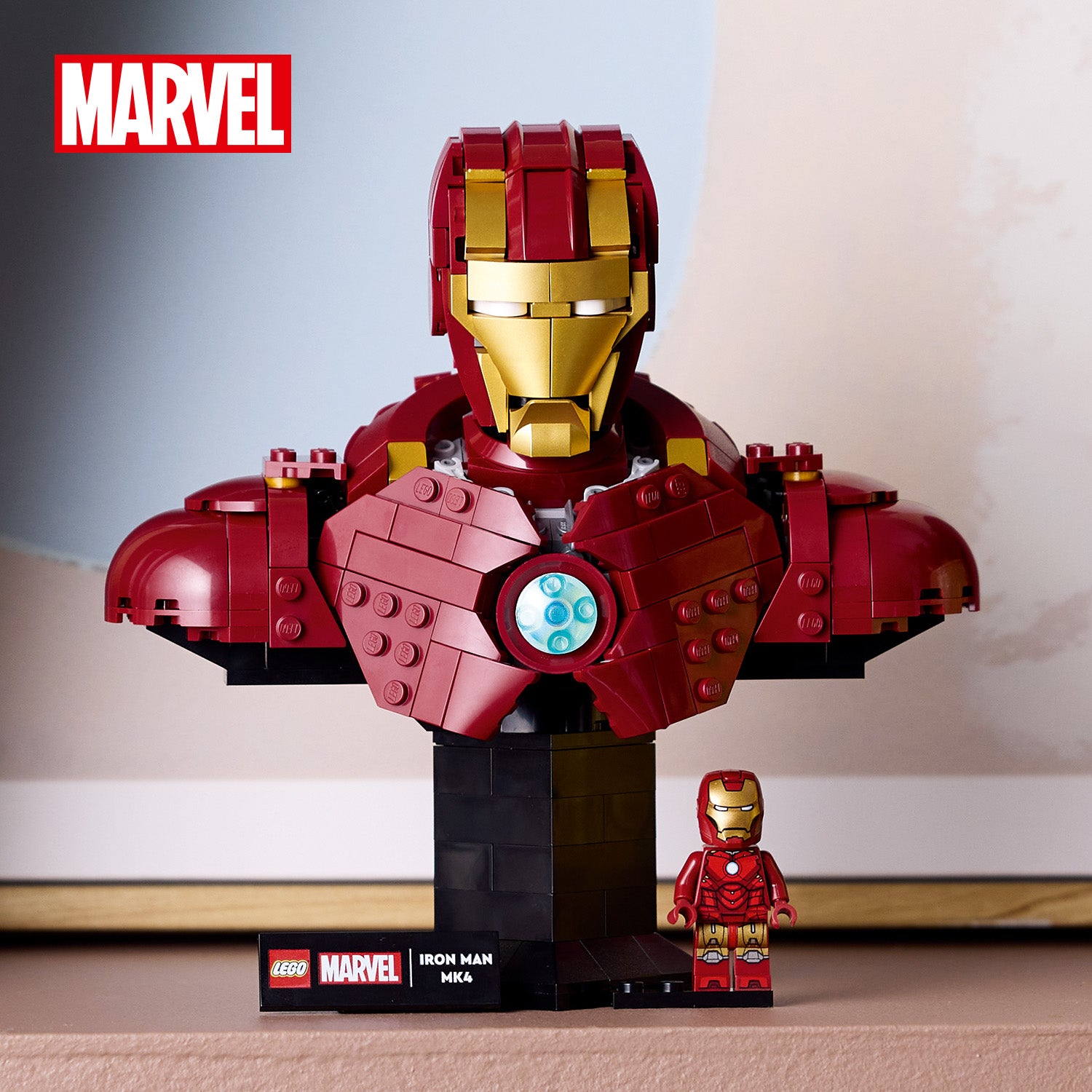 LEGO Marvel 76327 Iron Man MK4 Bust Set