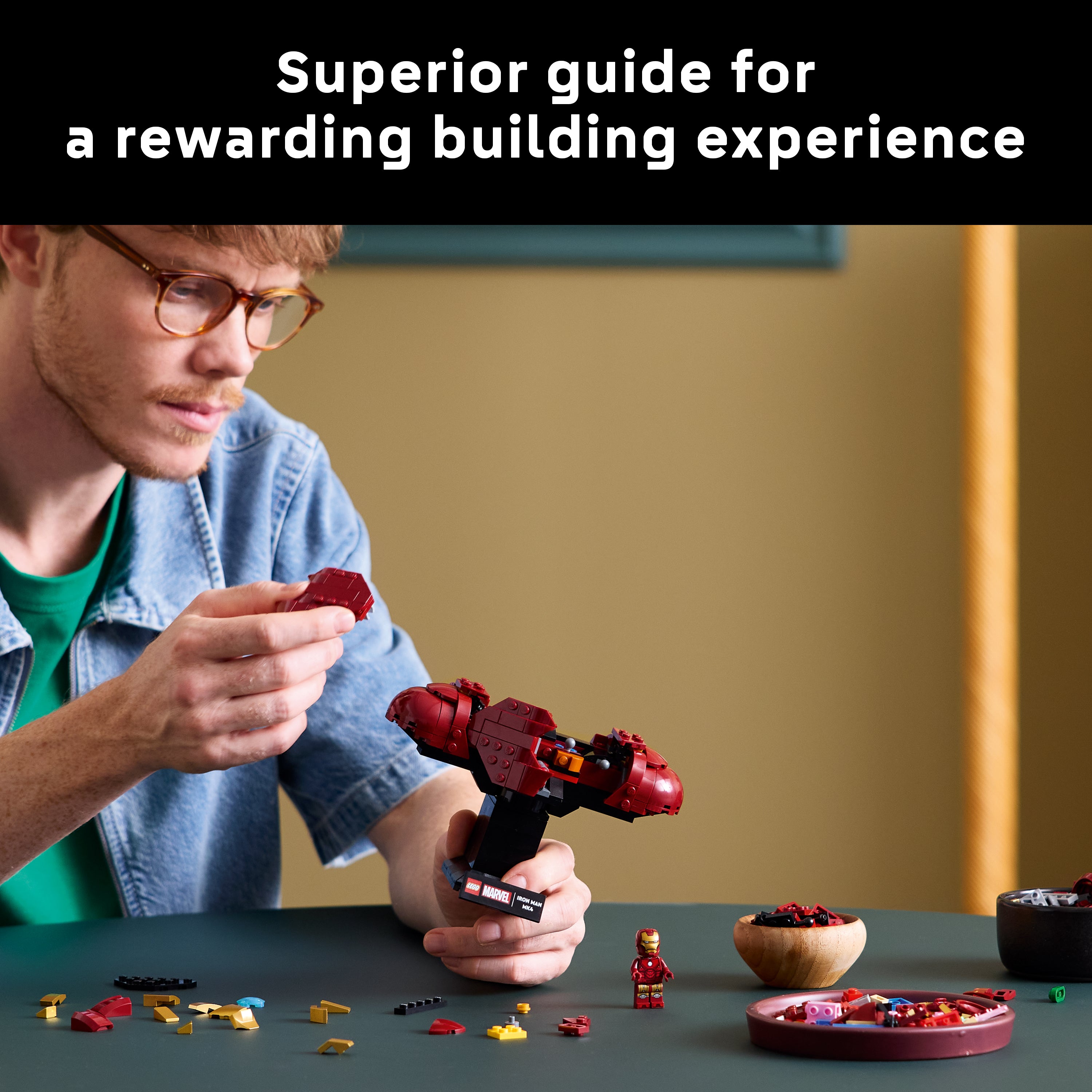 LEGO Marvel 76327 Iron Man MK4 Bust Set