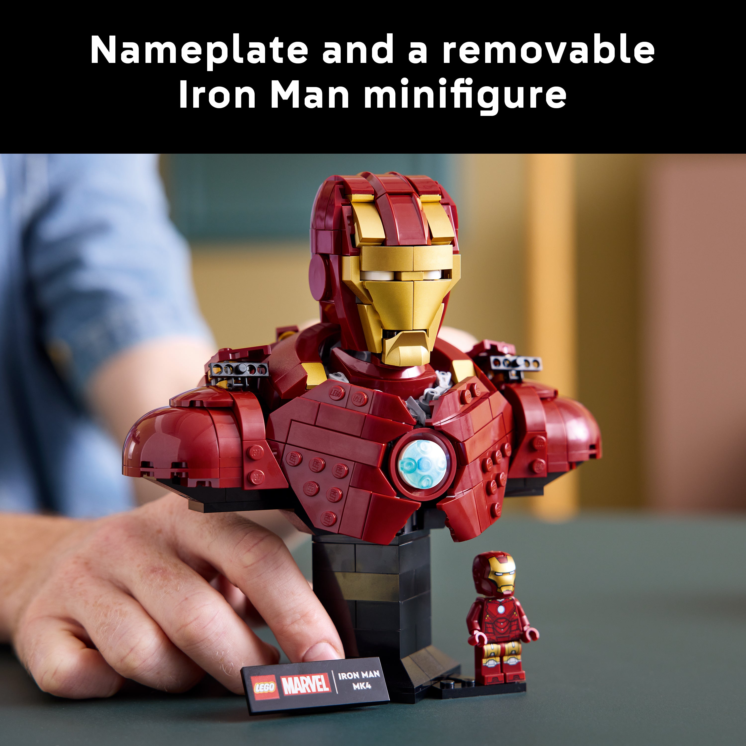 LEGO Marvel 76327 Iron Man MK4 Bust Set