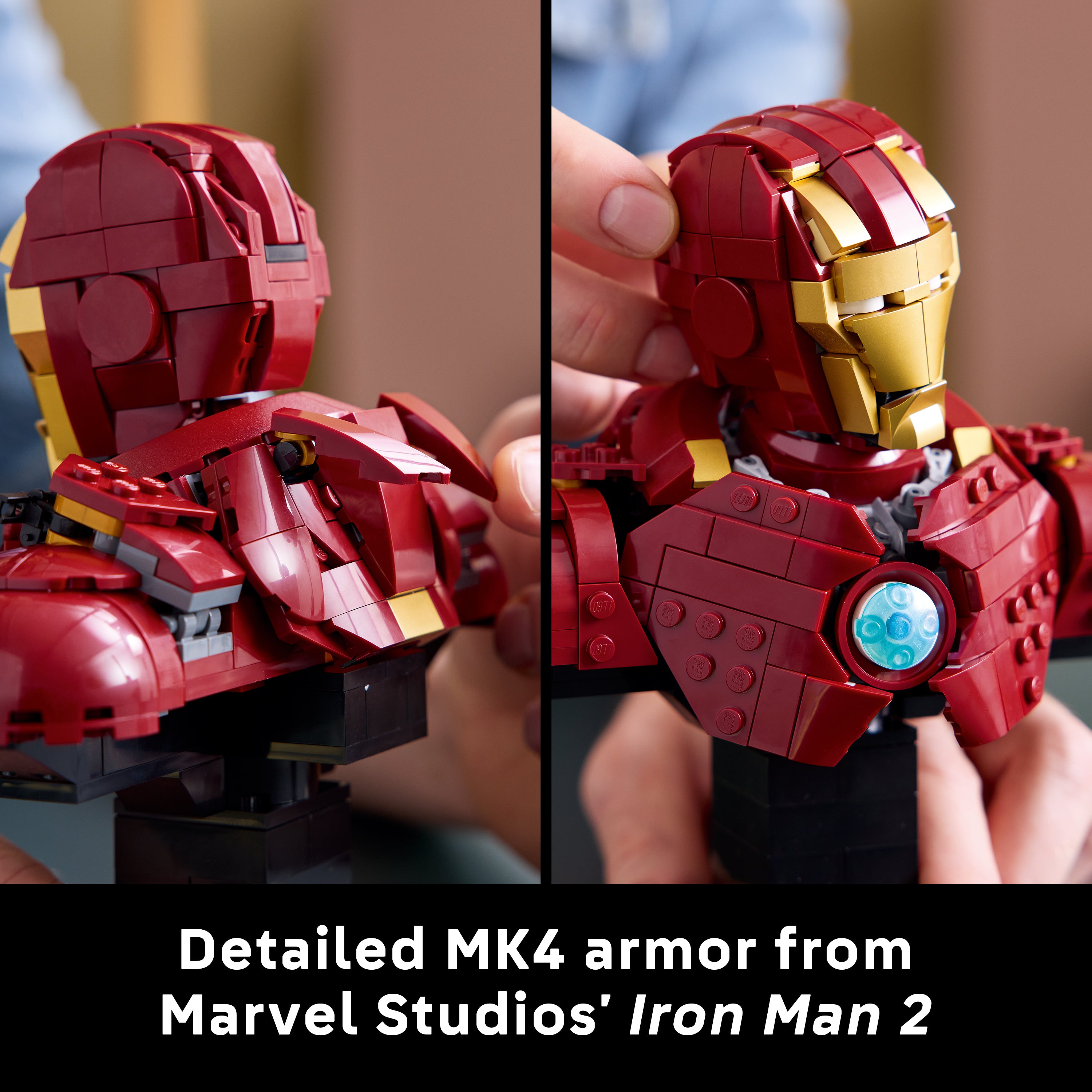 LEGO Marvel 76327 Iron Man MK4 Bust Set