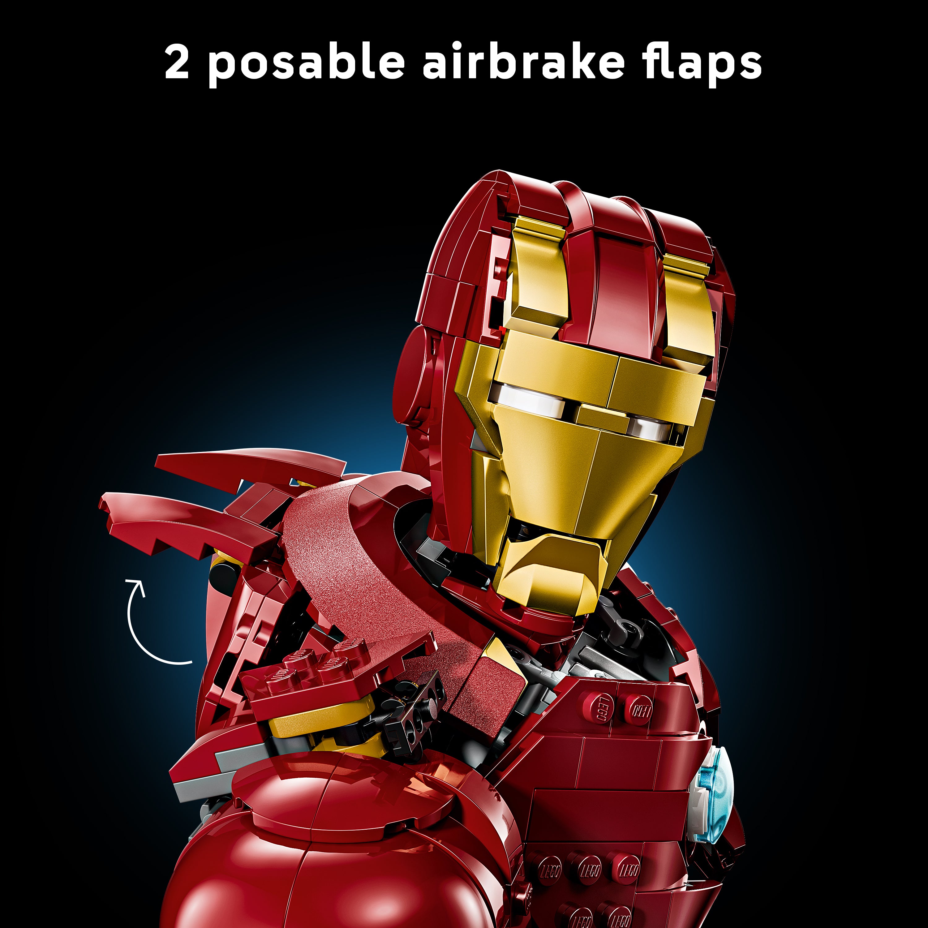 LEGO Marvel 76327 Iron Man MK4 Bust Set