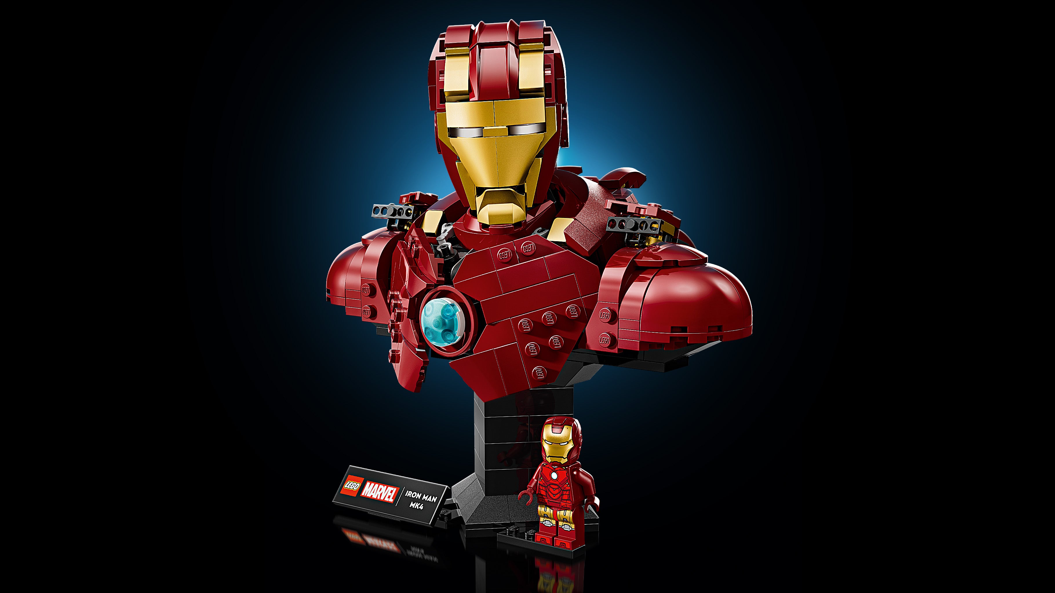 LEGO Marvel 76327 Iron Man MK4 Bust Set