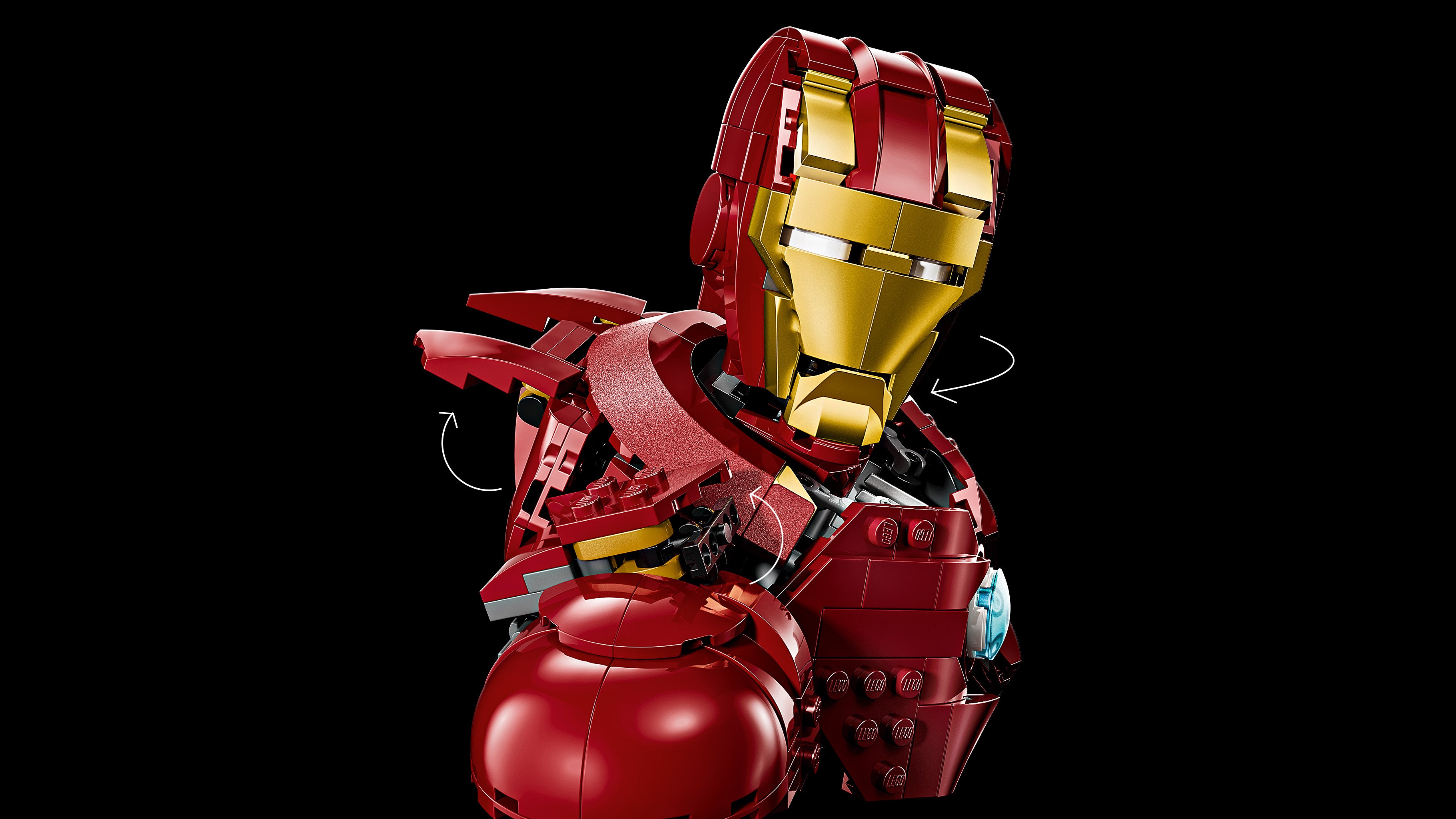 LEGO Marvel 76327 Iron Man MK4 Bust Set